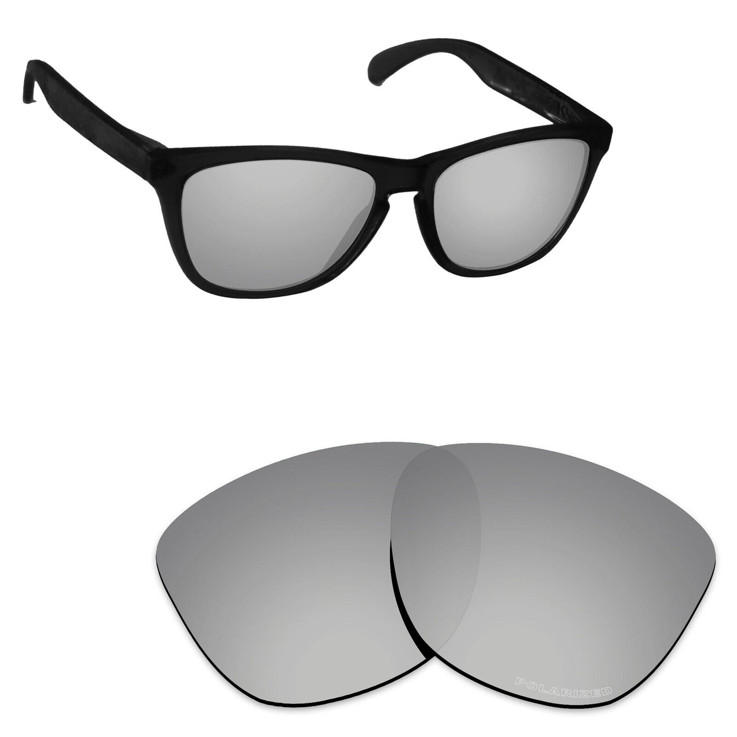 Hawkry Polarized Replacement Lenses for-Oakley Frogskins LX OO2043 - Options
