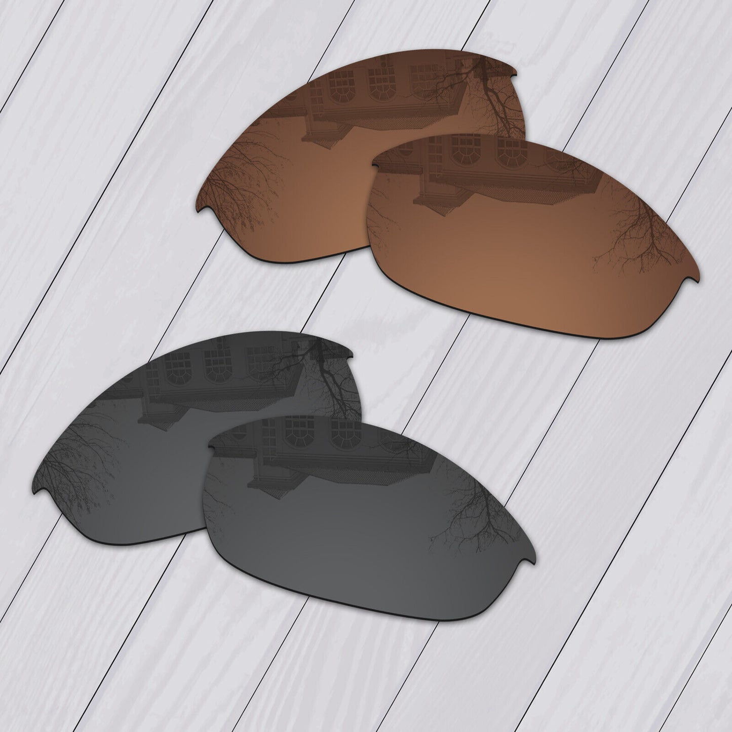 POLARIZED Replacement Lenses For-Oakley Half Jacket Anti-Scratch Options