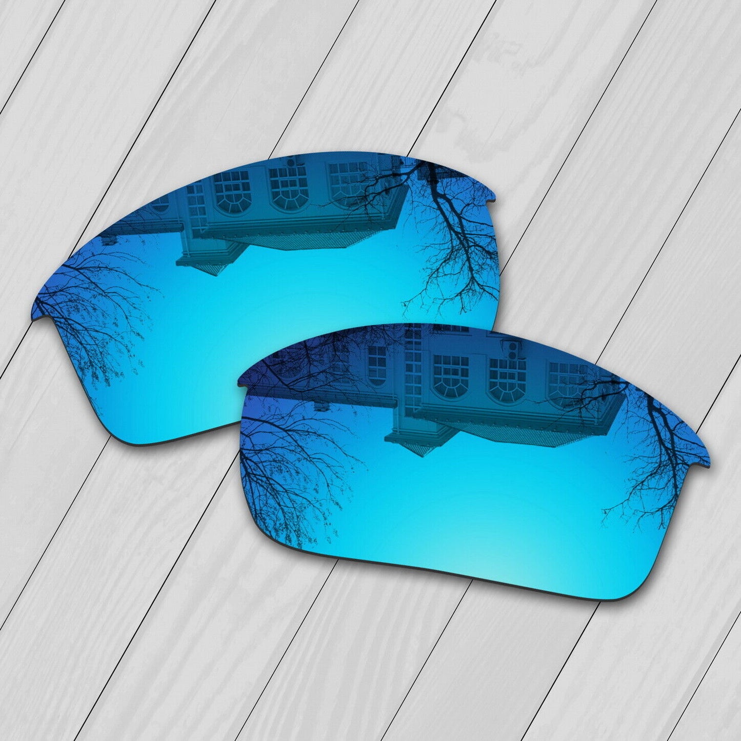 POLARIZED Replacement Lenses For-Oakley Flak Jacket Sunglass Anti-Scratch