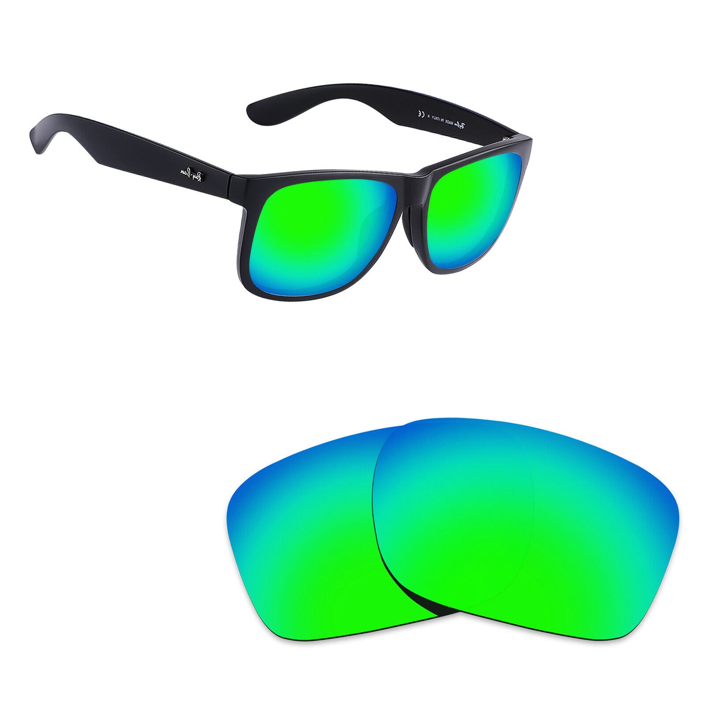 Hawkry Polarized Replacement Lenses for - RayBan-RB4165-54 Sunglass - Multiple