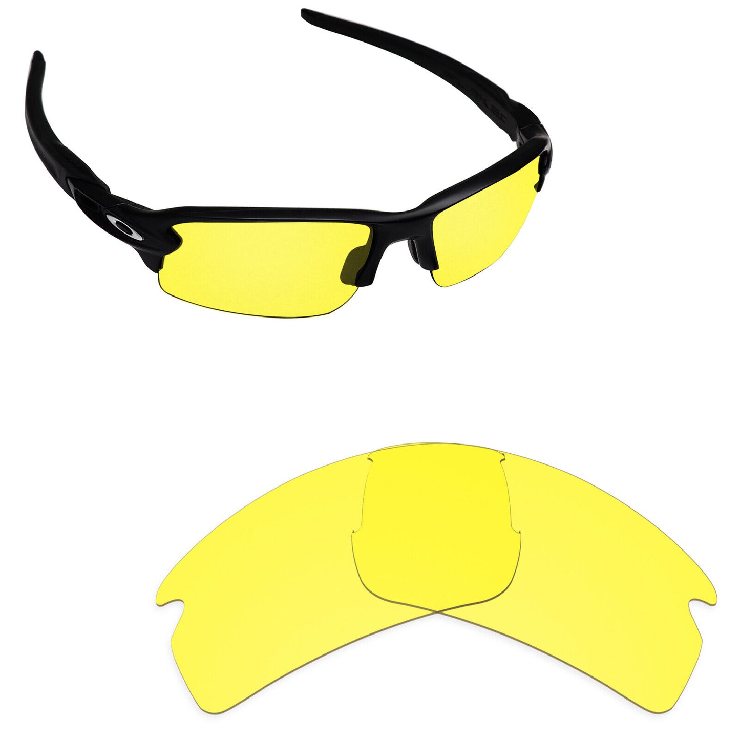 Hawkry Polarized Replacement Lens for-Oakley Flak 2.0 OO9295 Sunglass - Multiple
