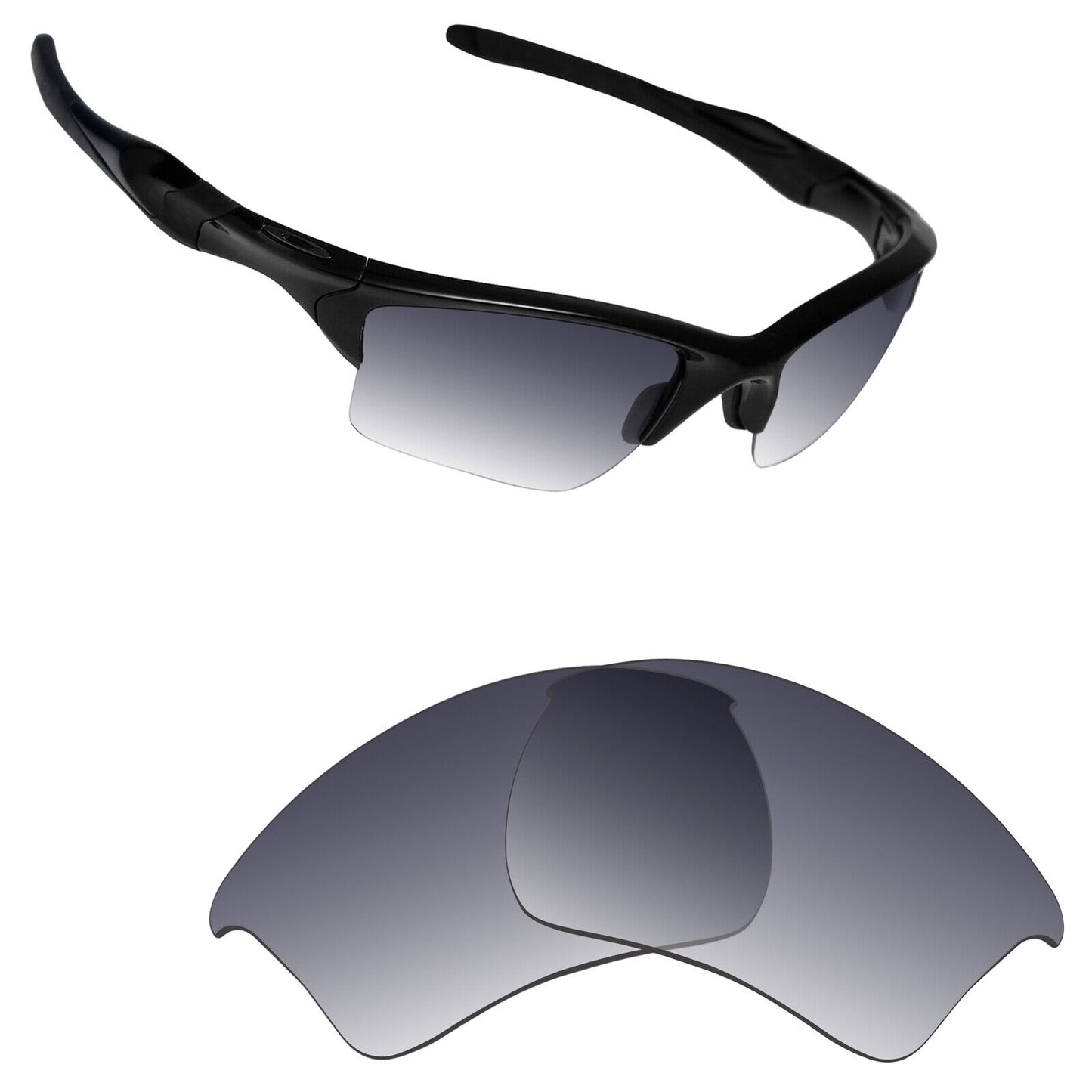 Hawkry Polarized Replacement Lens for-Oakley Half Jacket 2.0 XL OO9154 - Options