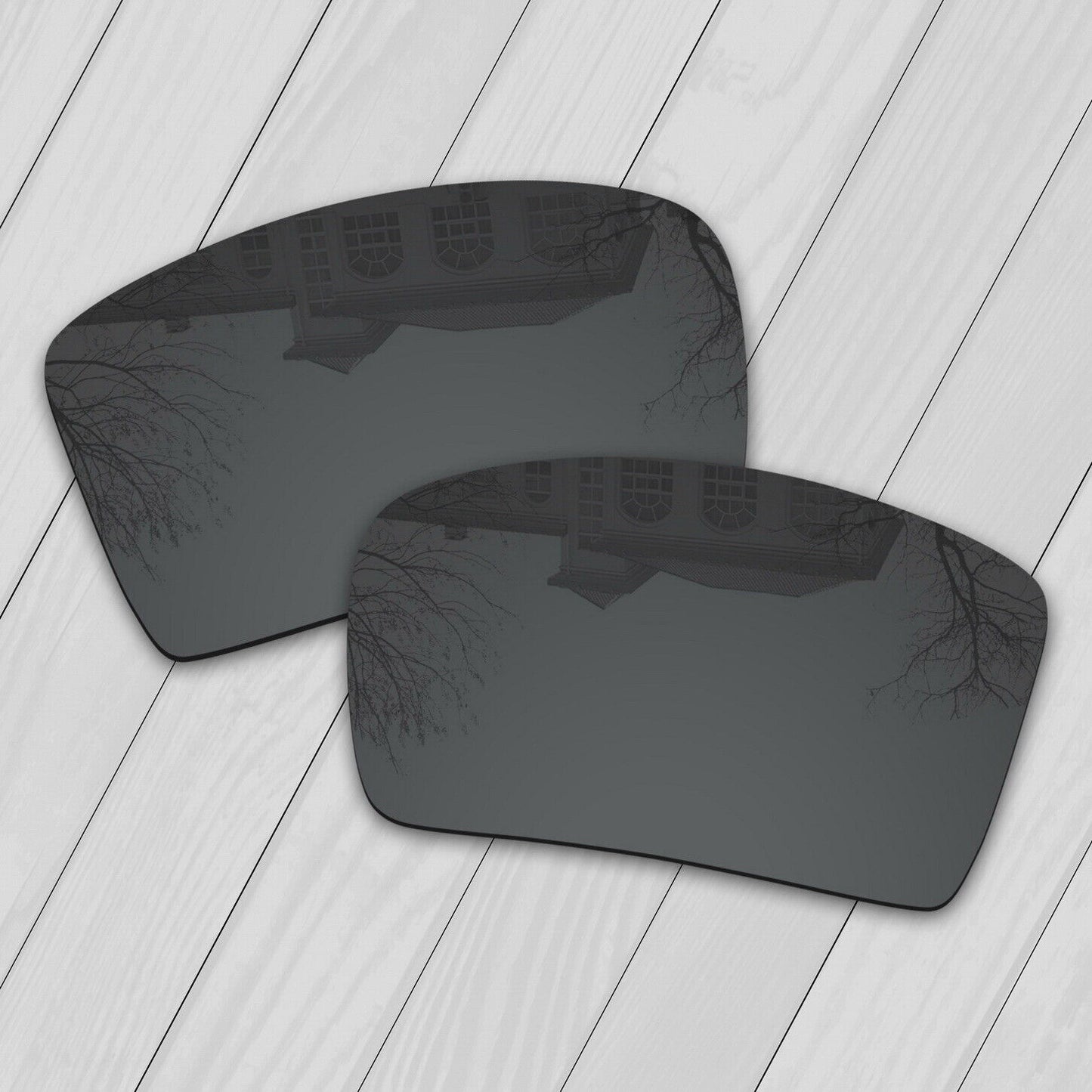 POLARIZED Replacement Lenses For-Oakley Oil Drum Sunglasses Anti-Scratch