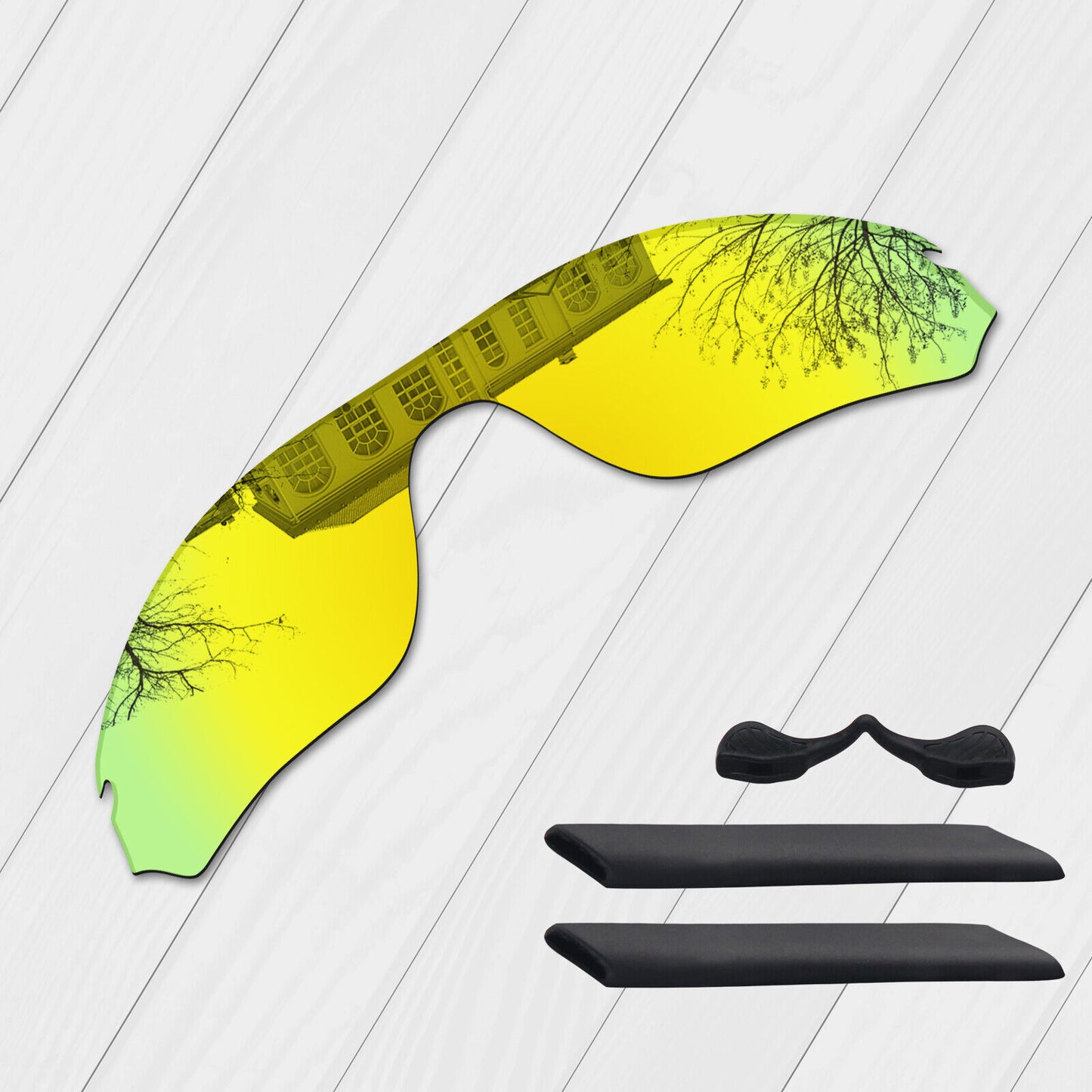 POLARIZED Replacement Lens & Kit For-Oakley RadarLock Edge OO9183 Anti-Scratch