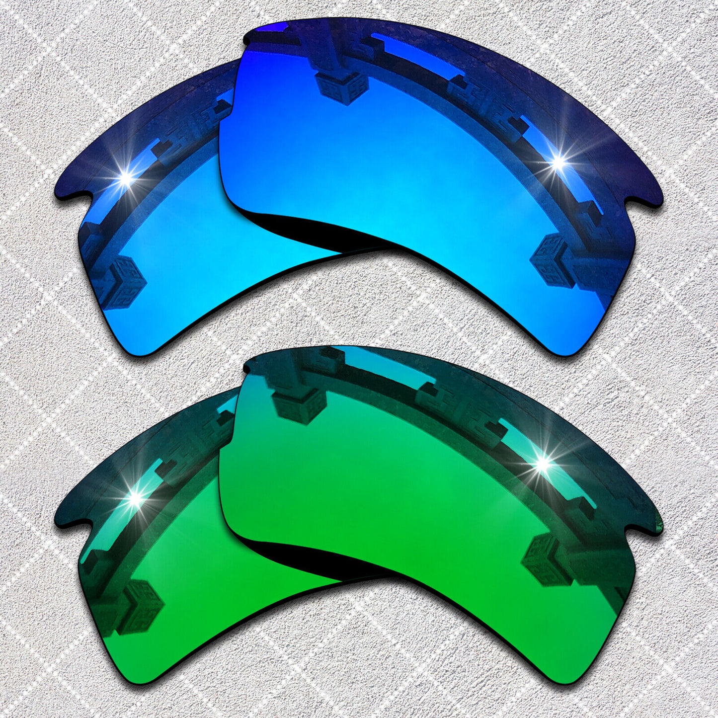 HeyRay Replacement Lenses for Flak 2.0 XL OO9188 Sunglasses Polarized - Options