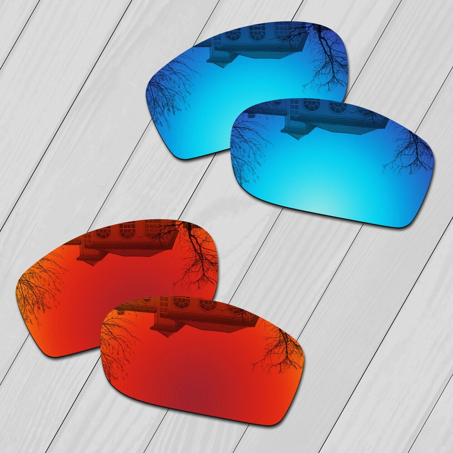POLARIZED Replacement Lot Lenses For-Oakley Jawbone Anti-Scratch