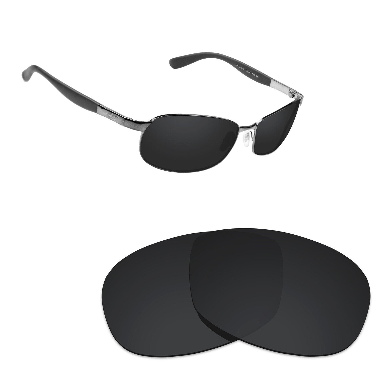 Hawkry Polarized Replacement Lenses for - RayBan-RB3245-61 Sunglass - Multiple