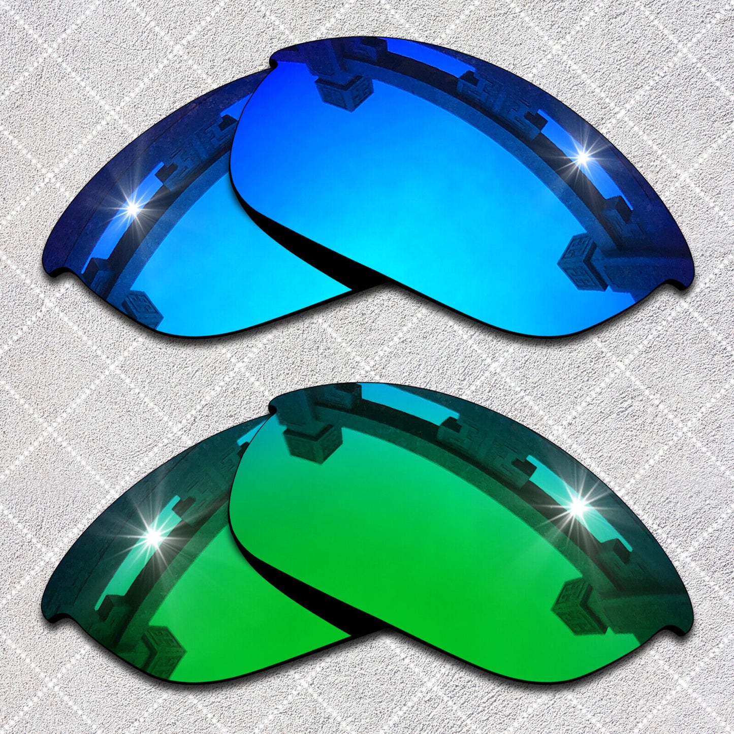 HeyRay Replacement Lenses for Half Jacket Sunglasses Polarized - Options