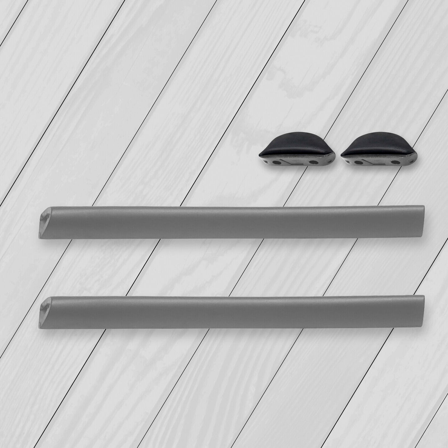 Replacement Rubber Ear Socks & Nose Pads For-Oakley Triggerman OO9266
