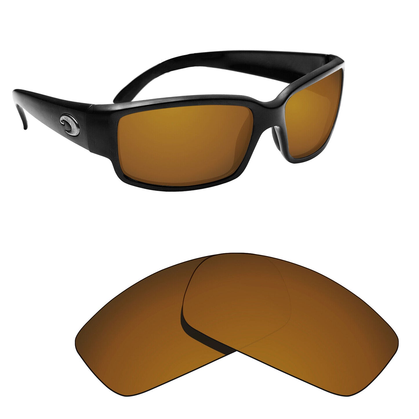 Hawkry Polarized Replacement Lenses for-Costa Caballito Sunglass - Multiple
