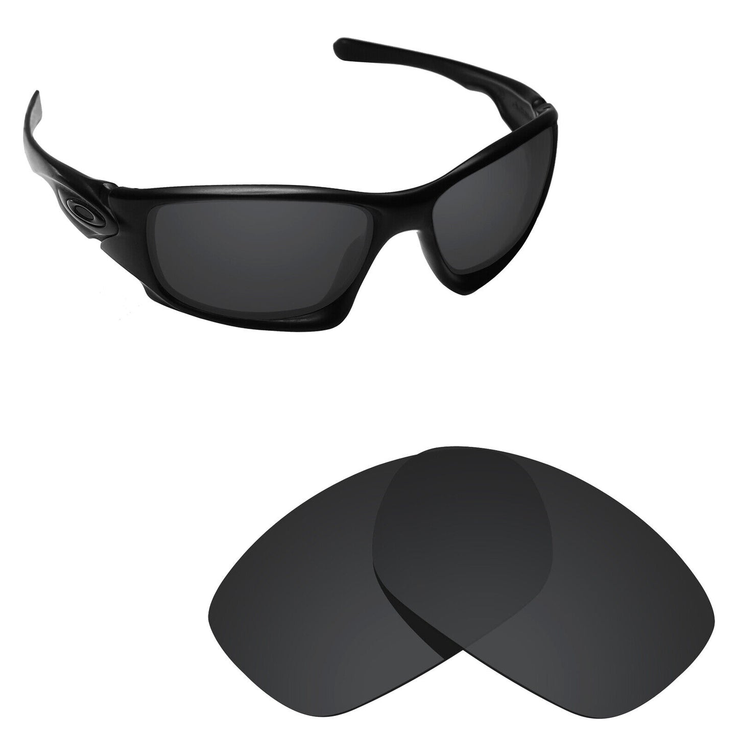 Hawkry Polarized Replacement Lenses for-Oakley Ten OO9128 Sunglass - Options