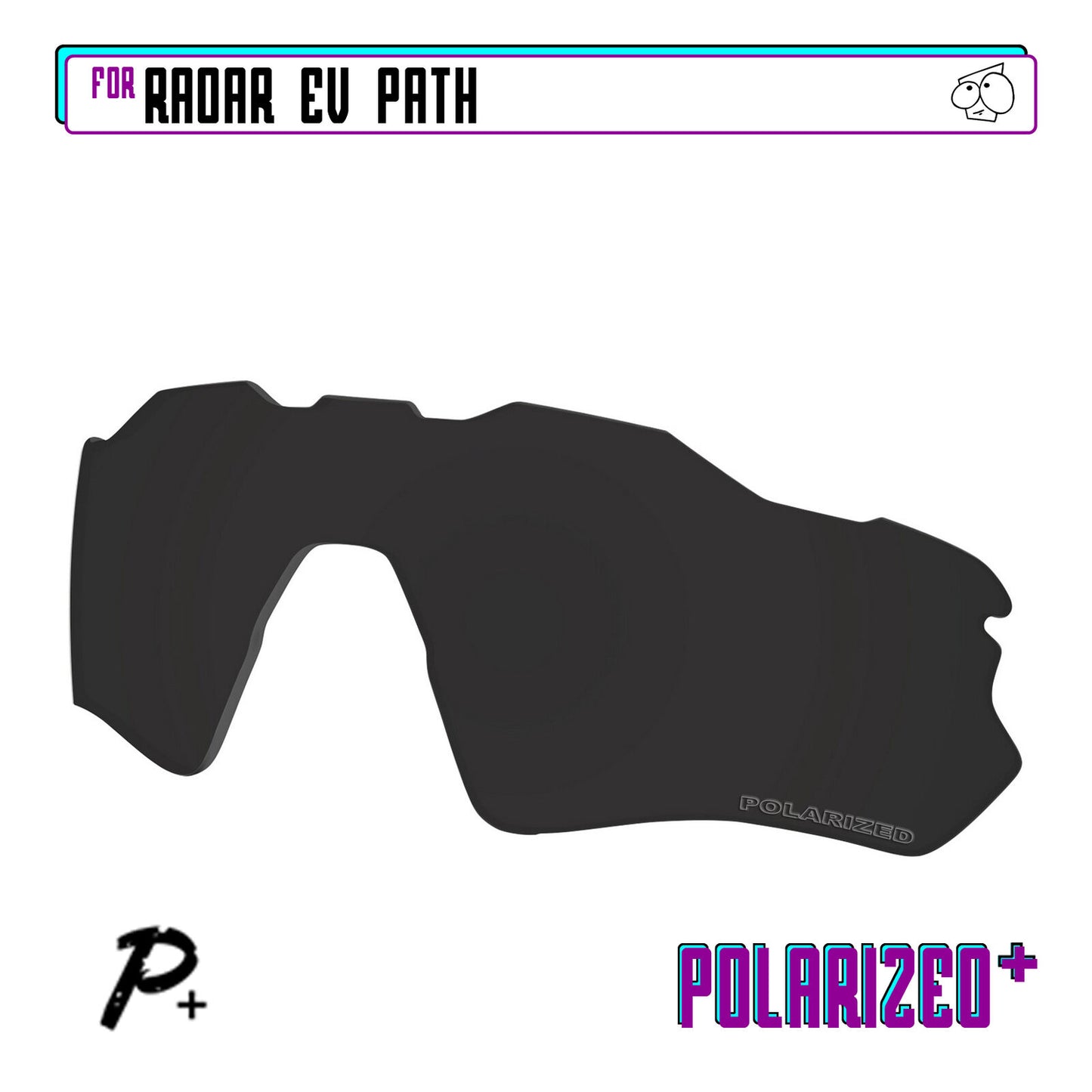 POLARIZED+ Replacement Lens For-Oakley Radar EV Path Sunglass Anti-Scratch