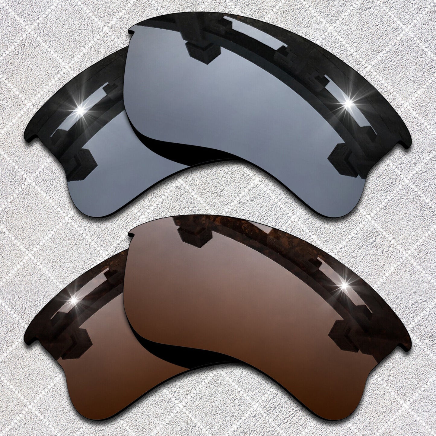 HeyRay Replacement Lenses for Flak Jacket XLJ Sunglasses Polarized - Options