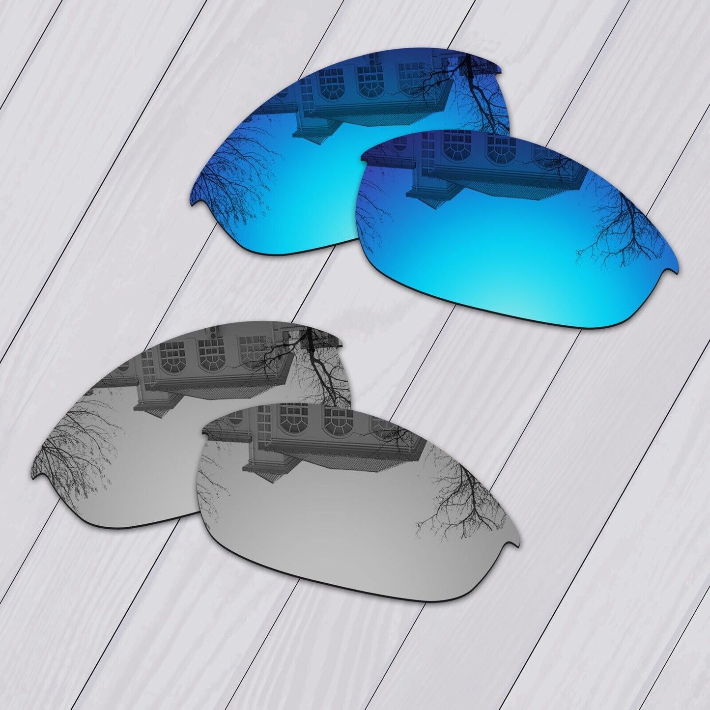 POLARIZED Replacement Lenses For-Oakley Half Jacket Sunglasses Anti-Scratch