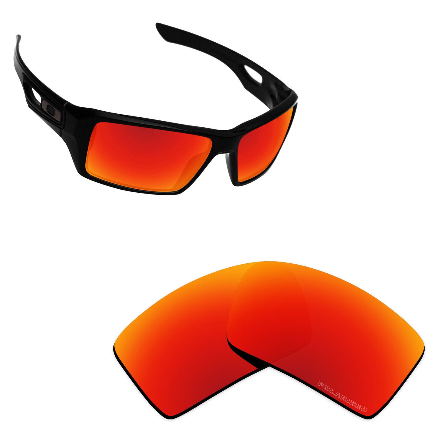 Hawkry Polarized Replacement Lenses for-Oakley Eyepatch 2 OO9136 - Options