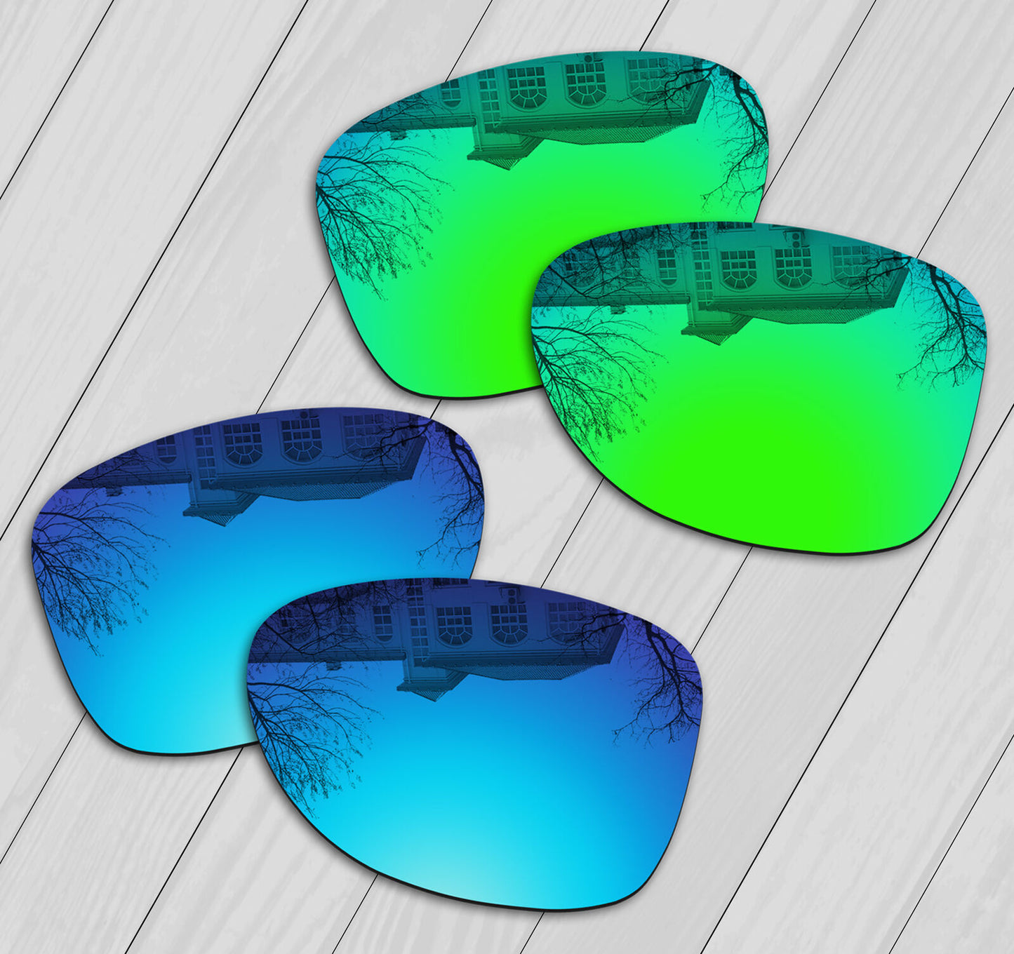POLARIZED Replacement Lenses For-Oakley Crosshair 2012 Sunglasses Anti-Scratch