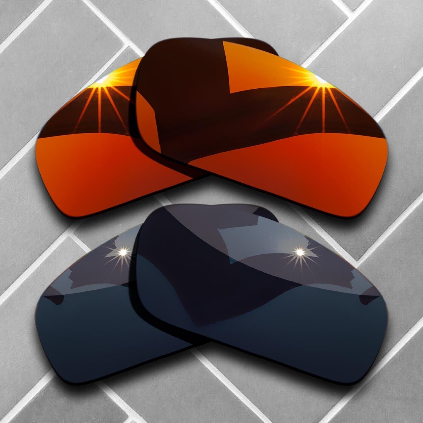 Polarized Anti-Scratch Replacement Lenses for-Oakley Monster Pup Choices US
