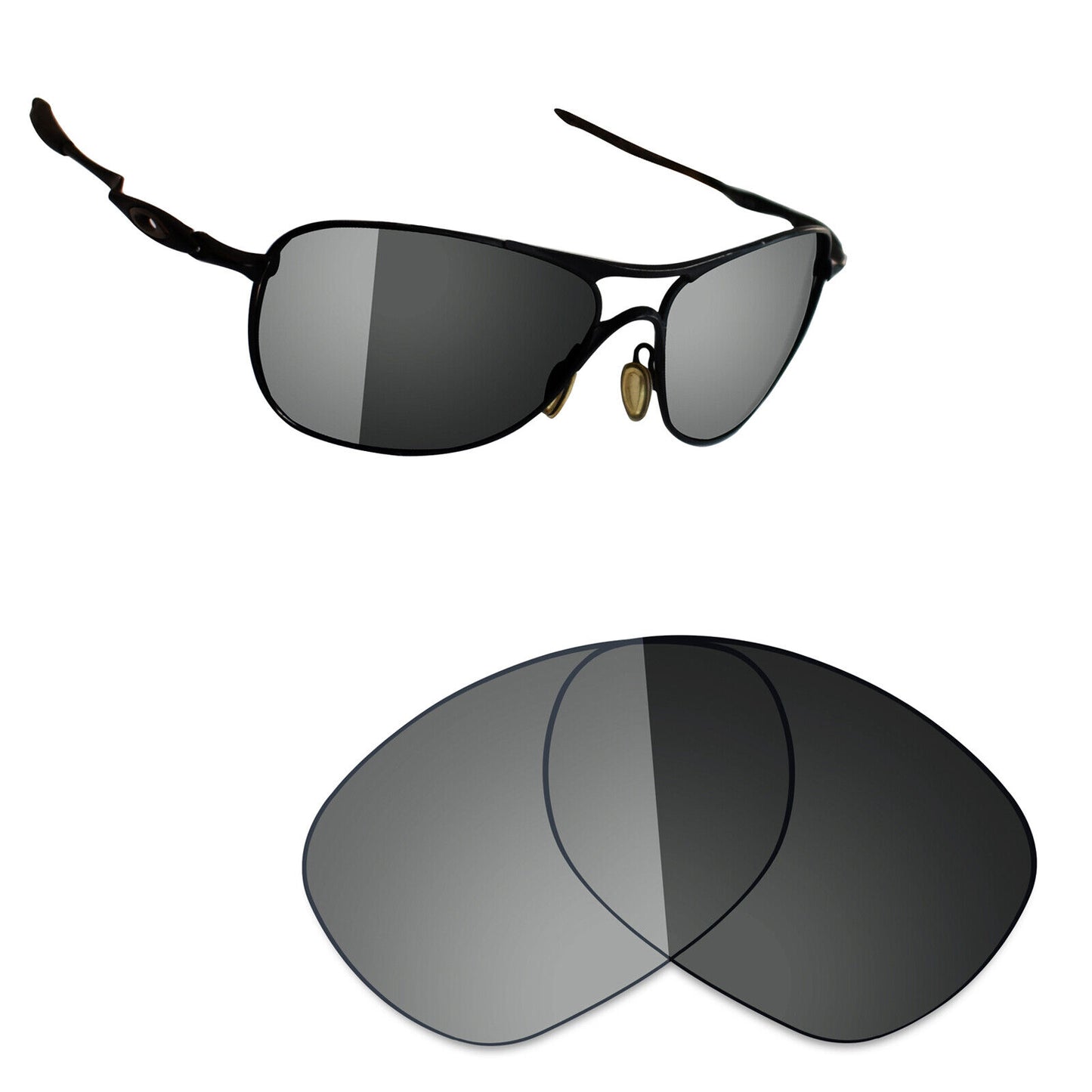 Hawkry Polarized Replacement Lens for-Oakley Crosshair New 2012 Sunglass-Options