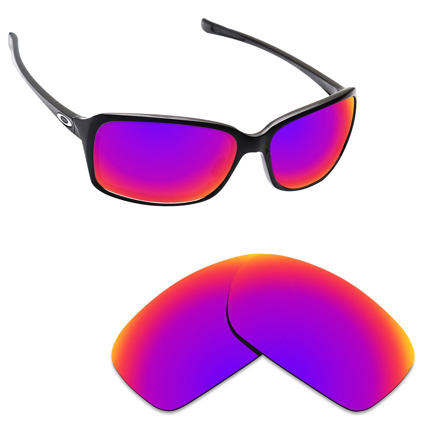 Hawkry Polarized Replacement Lens for-Oakley Dispute Sunglass-Options