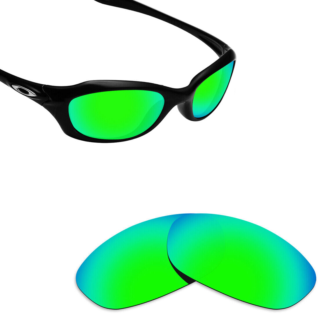 Hawkry Polarized Replacement Lenses for-Oakley XS Fives Sunglass - Multiple