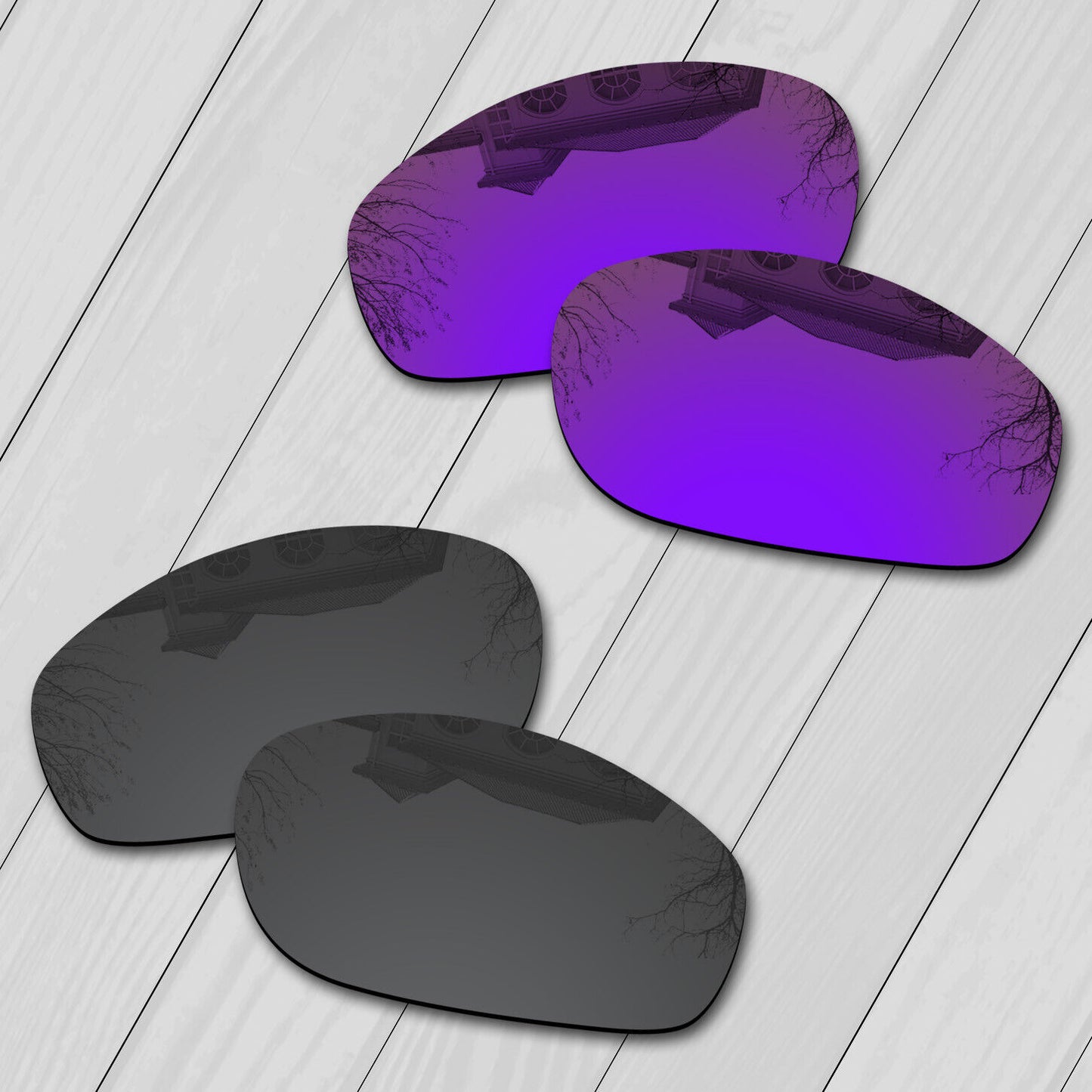 POLARIZED Replacement Lenses For-Oakley Monster Dog Anti-Scratch Options