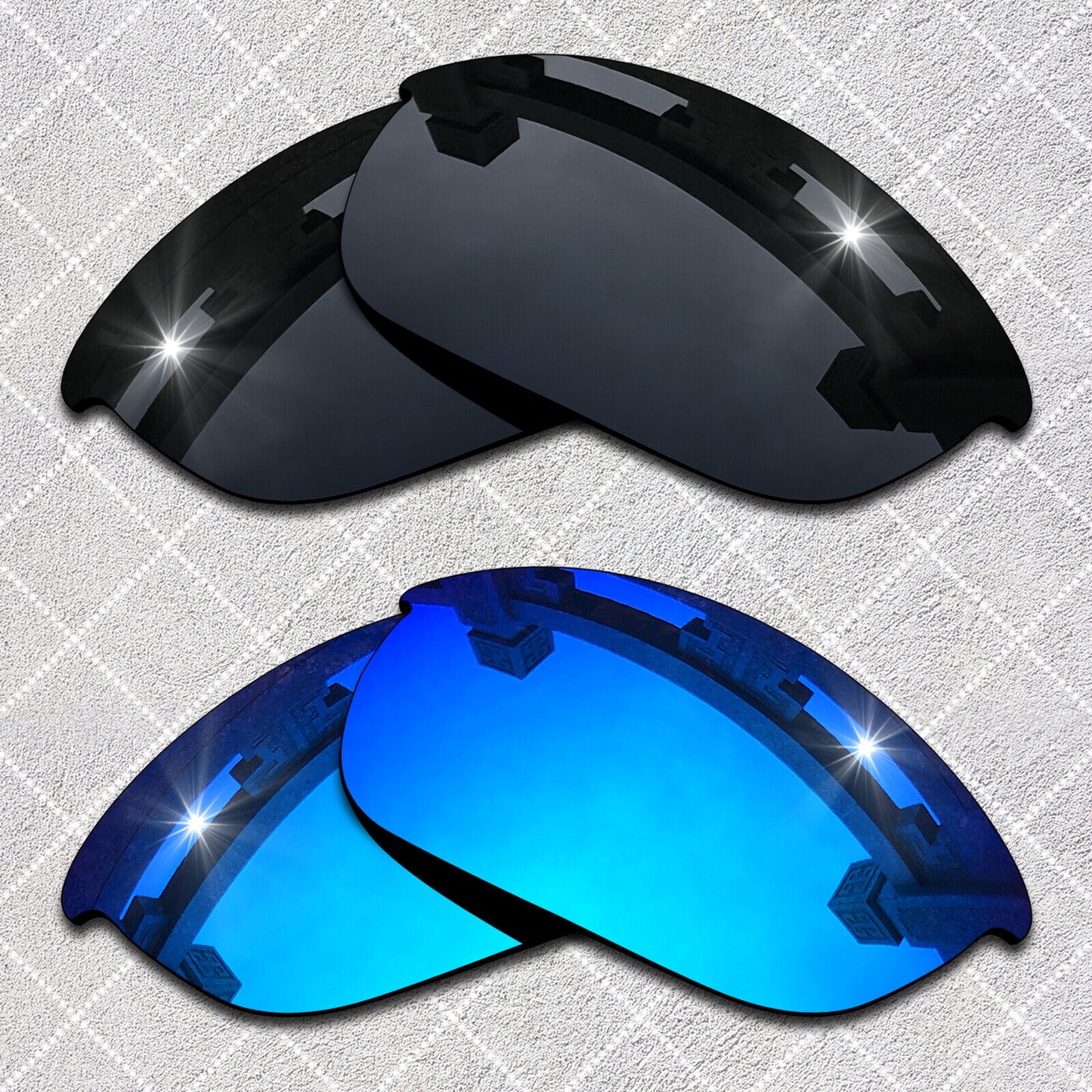 HeyRay Replacement Lenses for Half Jacket Sunglasses Polarized - Options