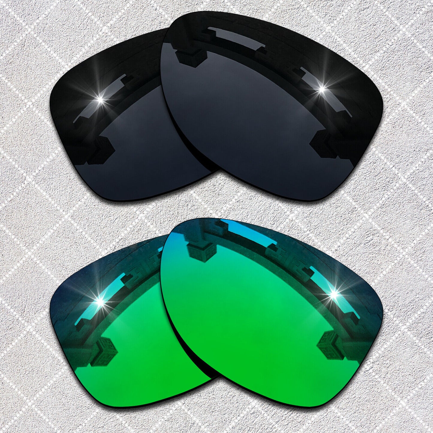HeyRay Replacement Lenses for Crosshair 2012 OO4060 Sunglasses Polarized-Options