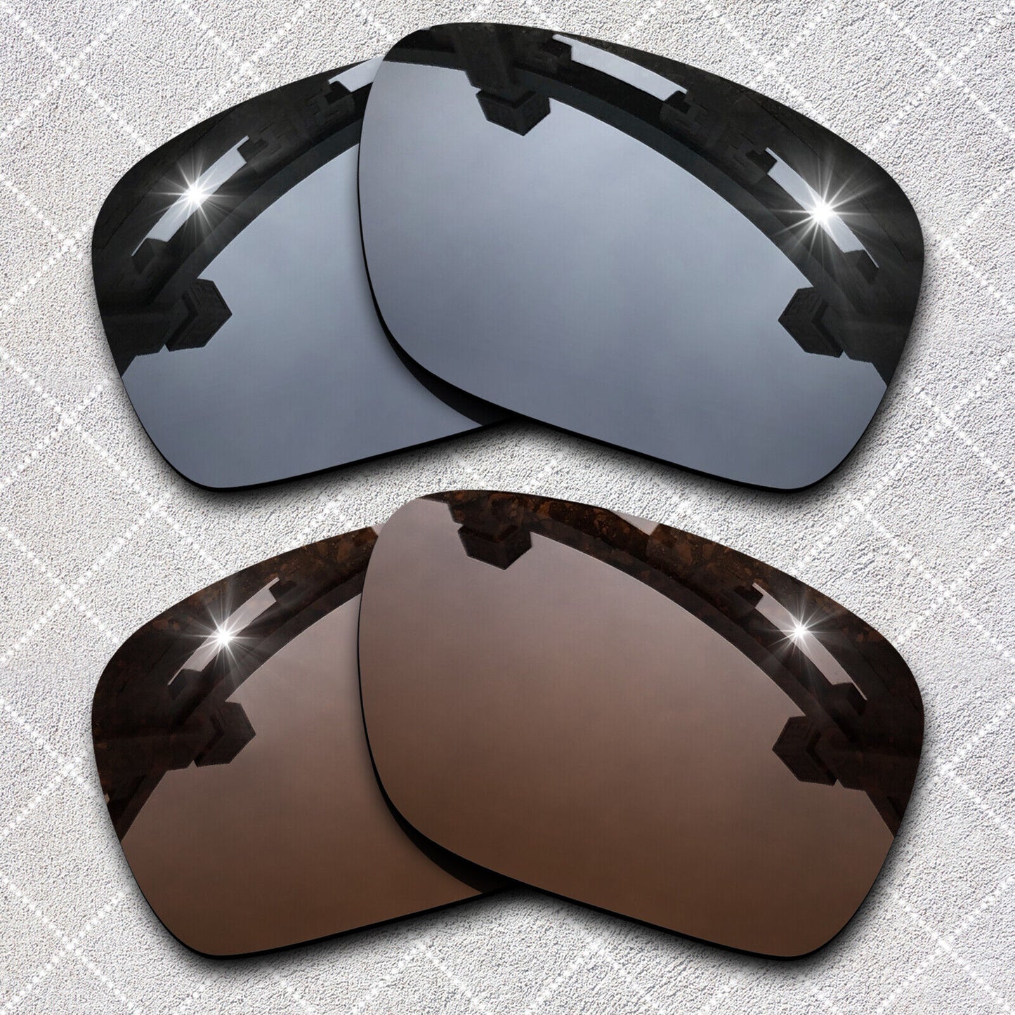 HeyRay Replacement Lenses for Sliver XL OO9341 Sunglasses Polarized -Opt