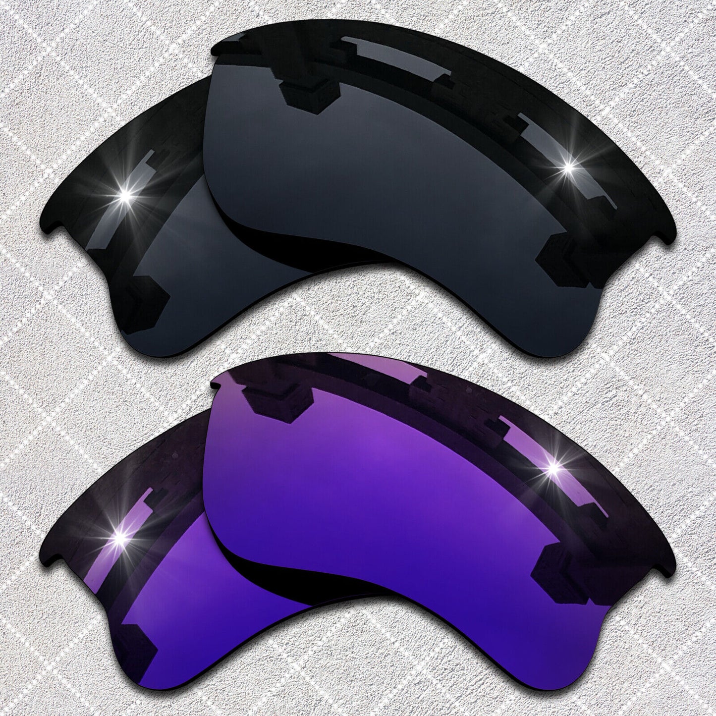 HeyRay Replacement Lenses for Flak Jacket XLJ Sunglasses Polarized - Options