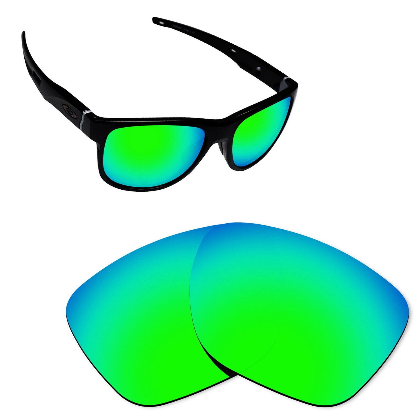 Hawkry Polarized Replacement Lens for-Oakley Crossrange XL Sunglass