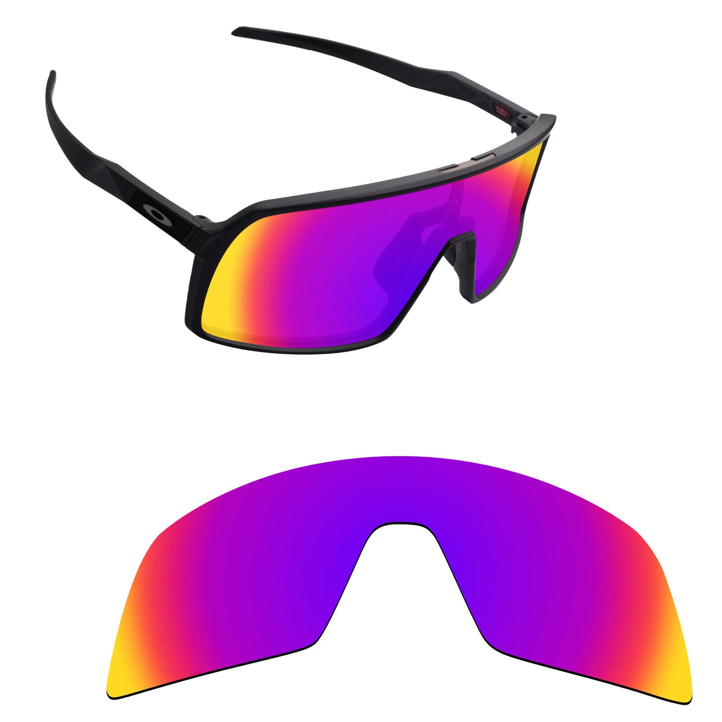 Hawkry Polarized Replacement Lenses for-Oakley Sutro OO9406 Sunglass - Multiple