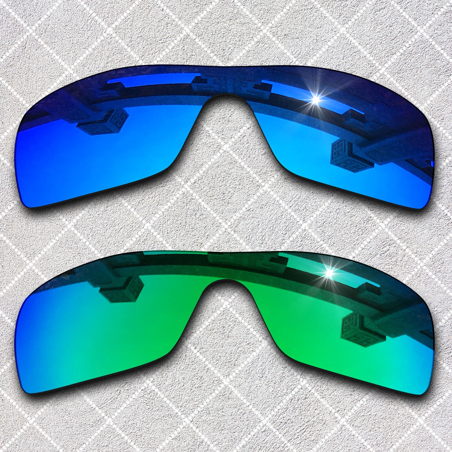 HeyRay Replacement Lenses for Oil Rig Sunglasses Polarized -Opt