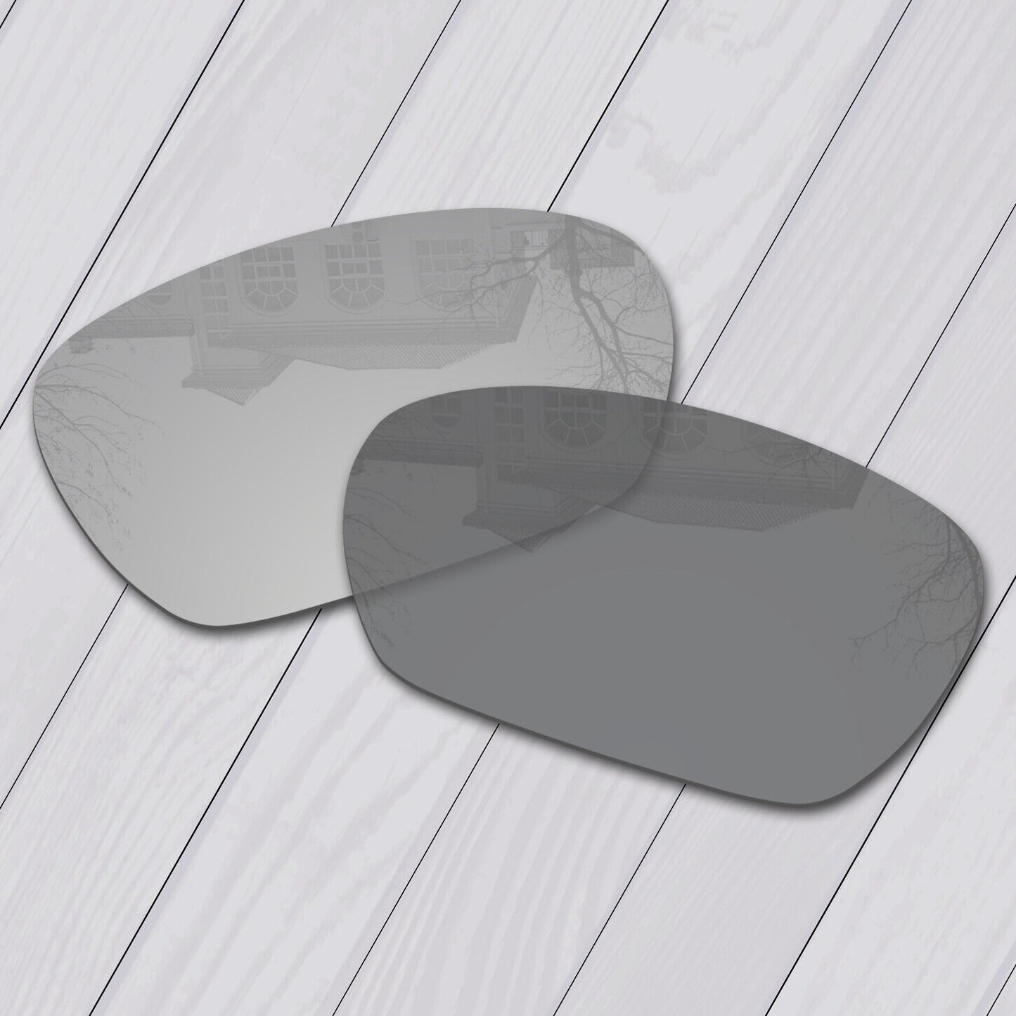 POLARIZED Replacement Lenses & Nose Pad For-Oakley Inmate Sunglass Anti-Scratch