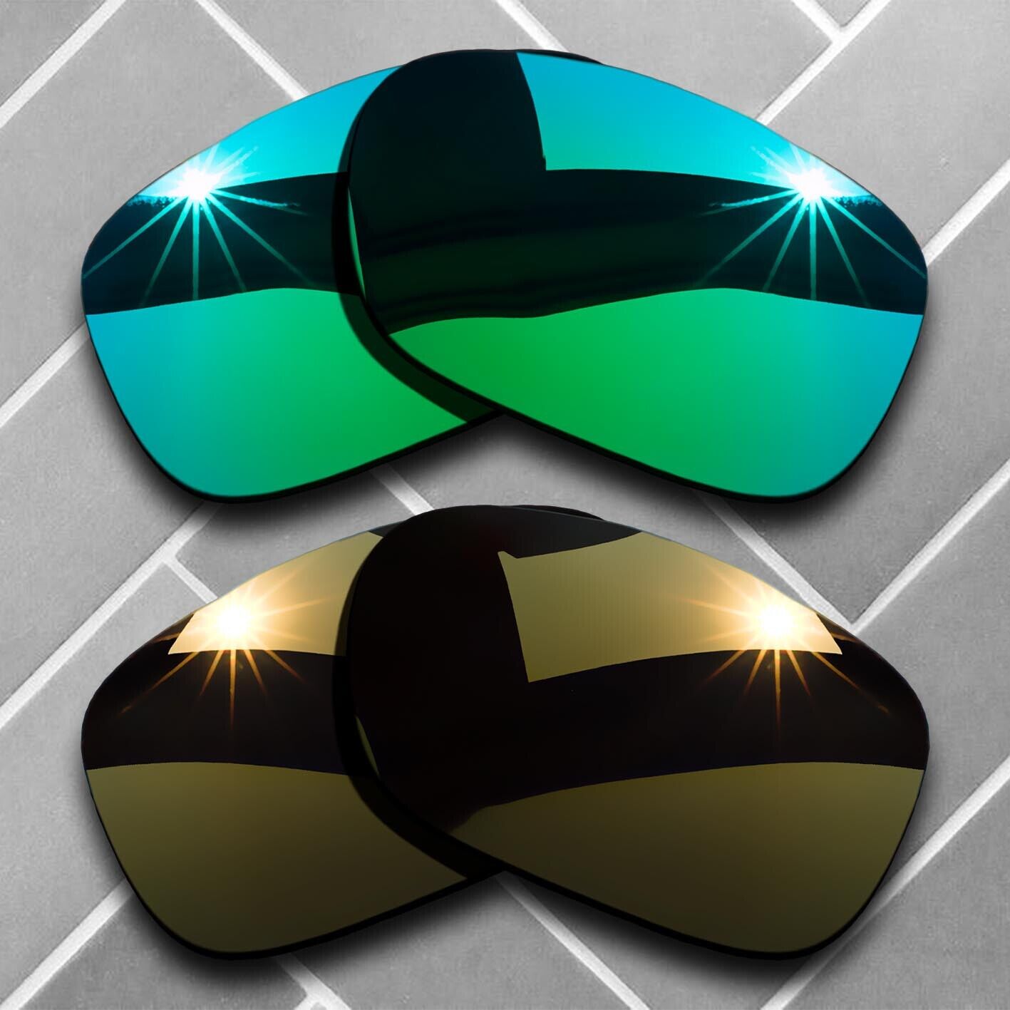 Polarized Replacement lenses for-Oakley Twoface Anti-Scratch Multiple Choices US