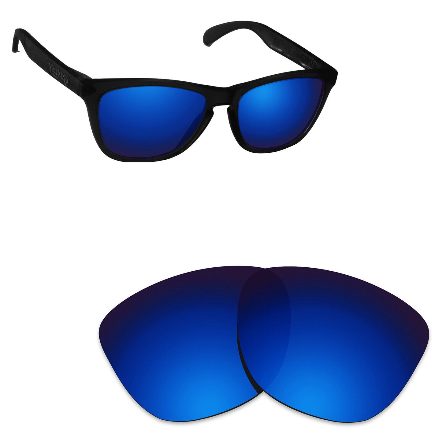 Hawkry Polarized Replacement Lenses for-Oakley Frogskins OO9013 - Multiple