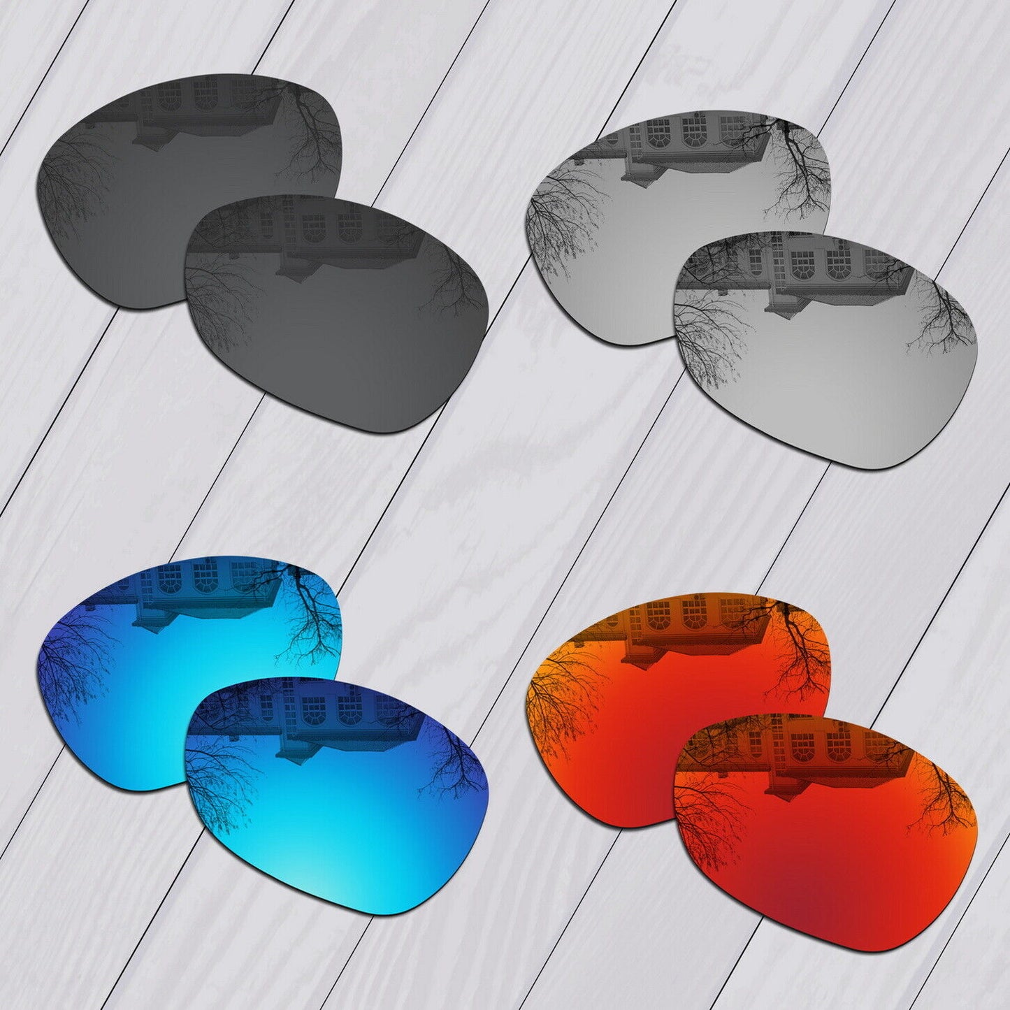POLARIZED Replacement Lenses For-Oakley Crosshair 2012 Anti-Scratch Options