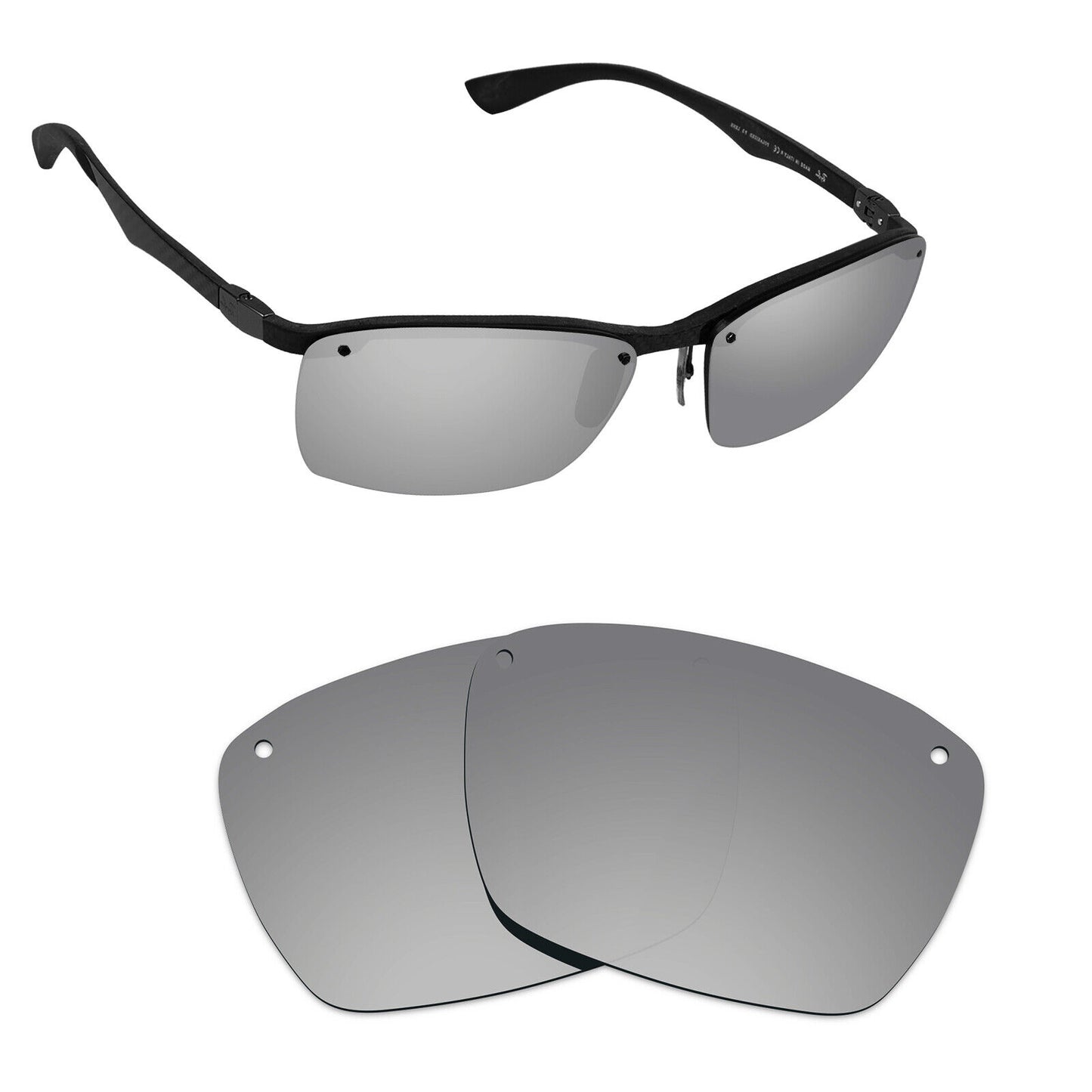 Hawkry Polarized Replacement Lenses for - RayBan-RB8312-60 Sunglass - Multiple