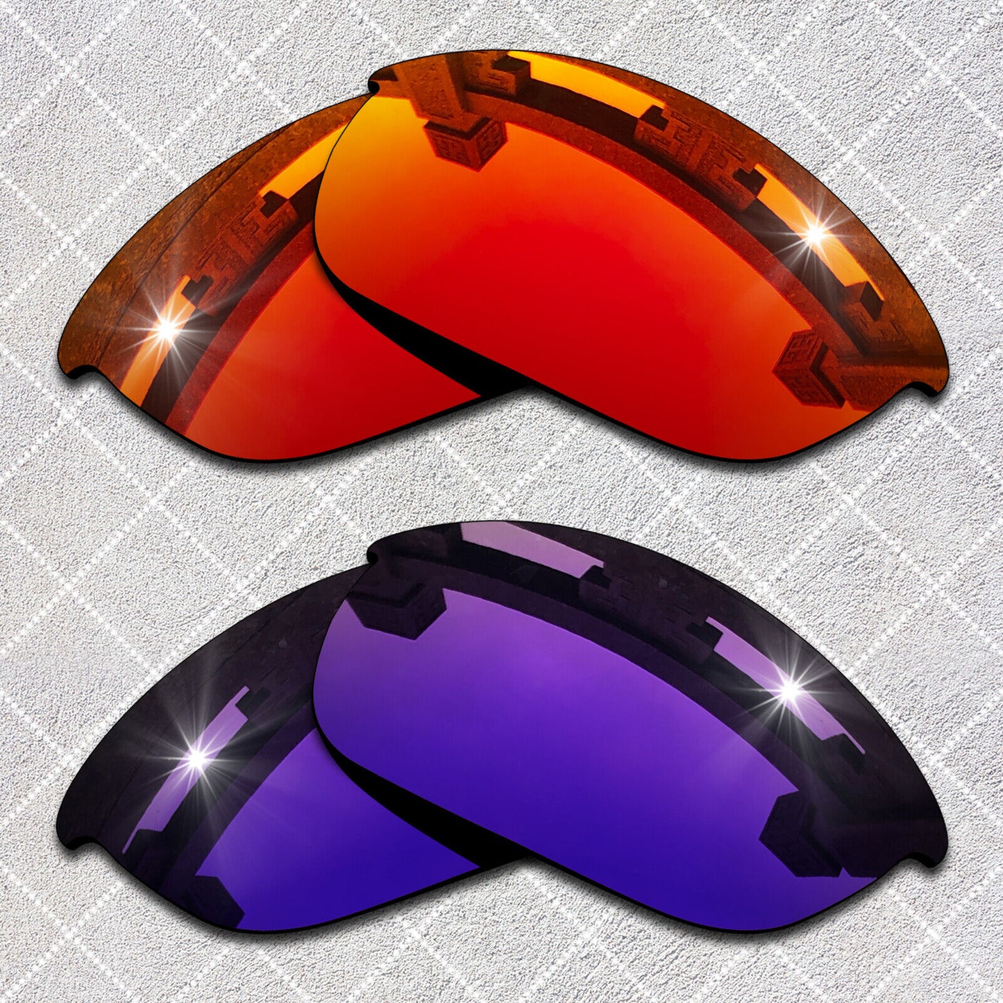 HeyRay Replacement Lenses for Half Jacket Sunglasses Polarized - Options