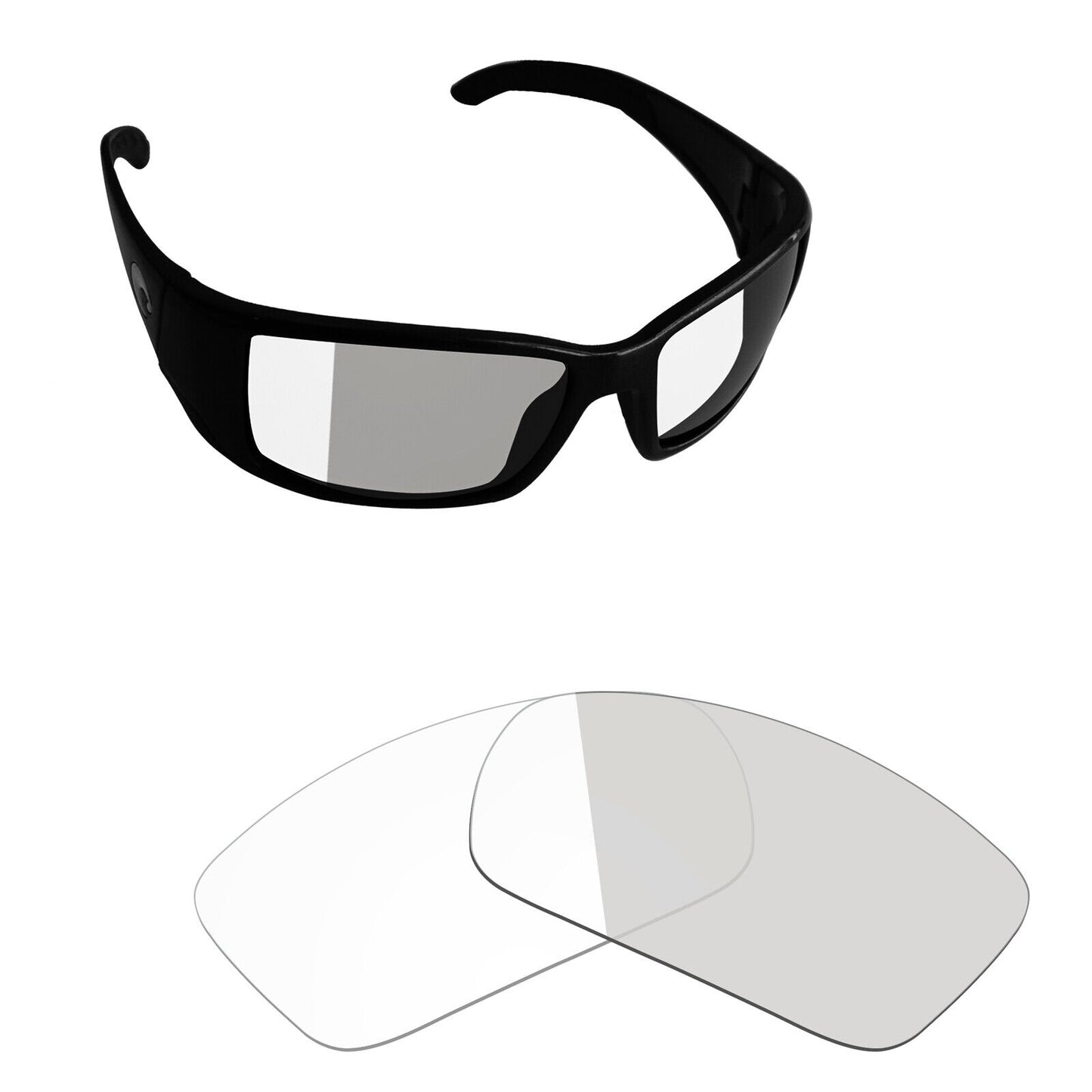 Hawkry Polarized Replacement Lenses for-Costa Blackfin Sunglass - Options