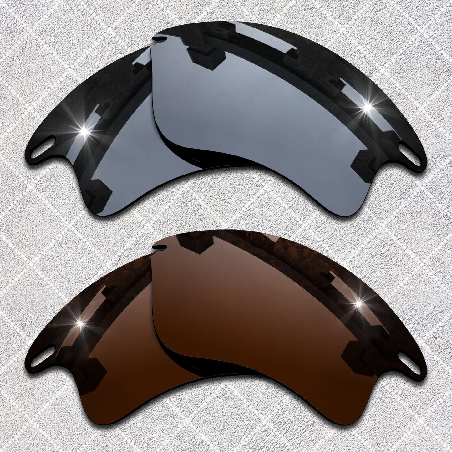 HeyRay Replacement Lenses for Fast Jacket XL OO9156 Sunglasses Polarized-Options