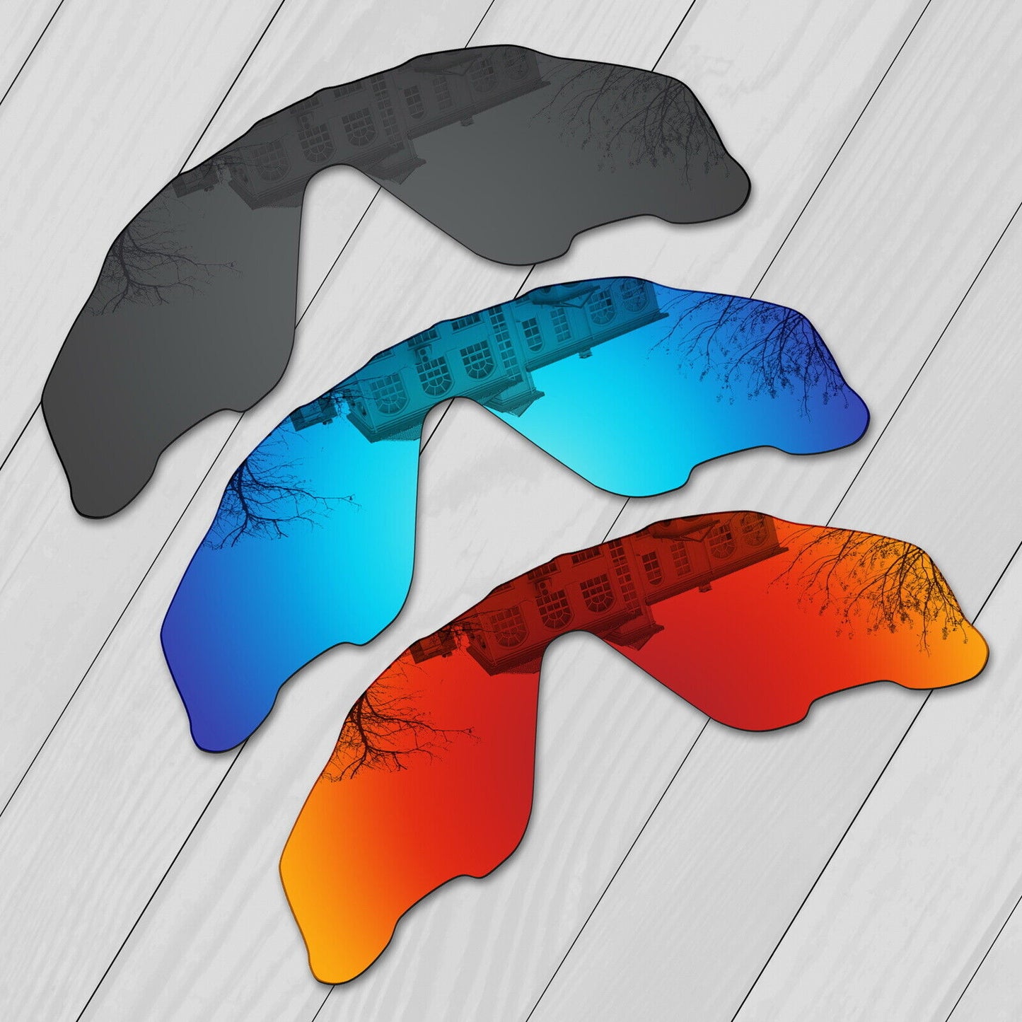 POLARIZED Wholesales Replacement Lenses For-Oakley Jawbreaker OO9290 Sunglass