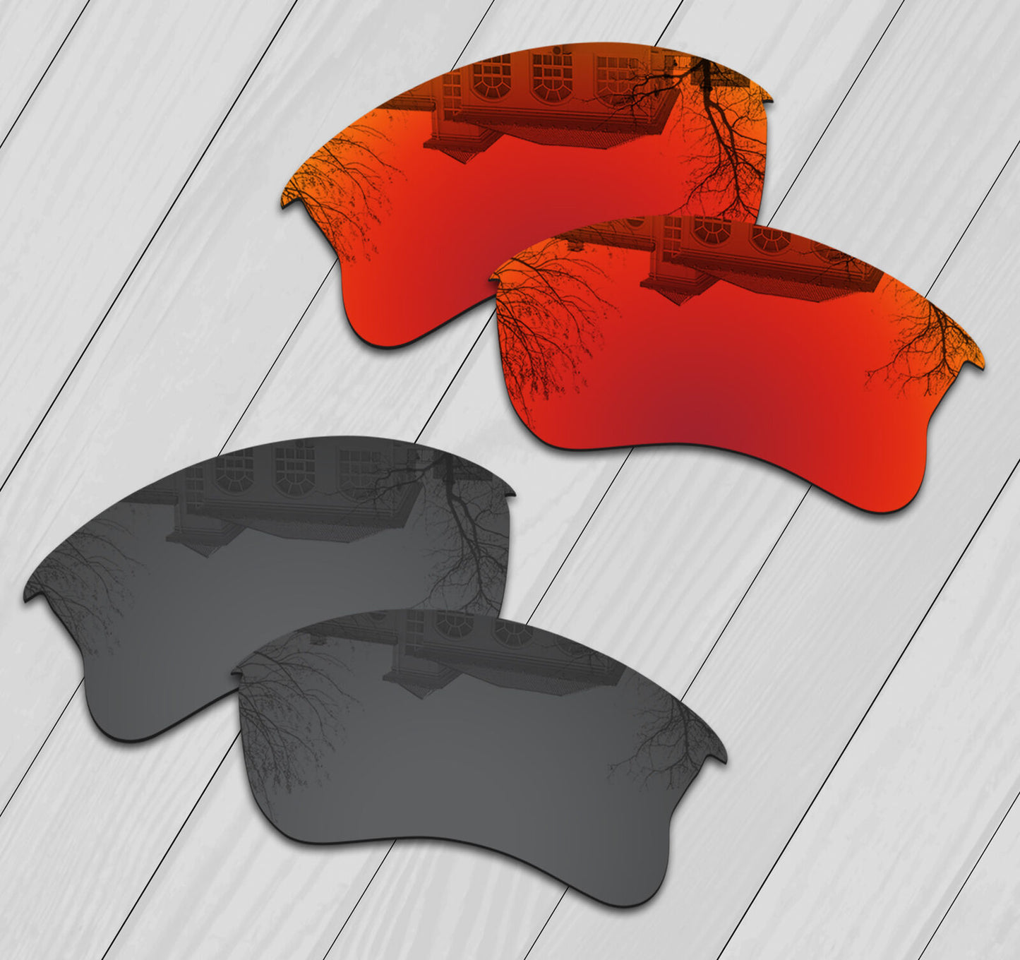 POLARIZED Replacement Lenses For-Oakley Half Jacket 2.0 XL Anti-Scratch Options