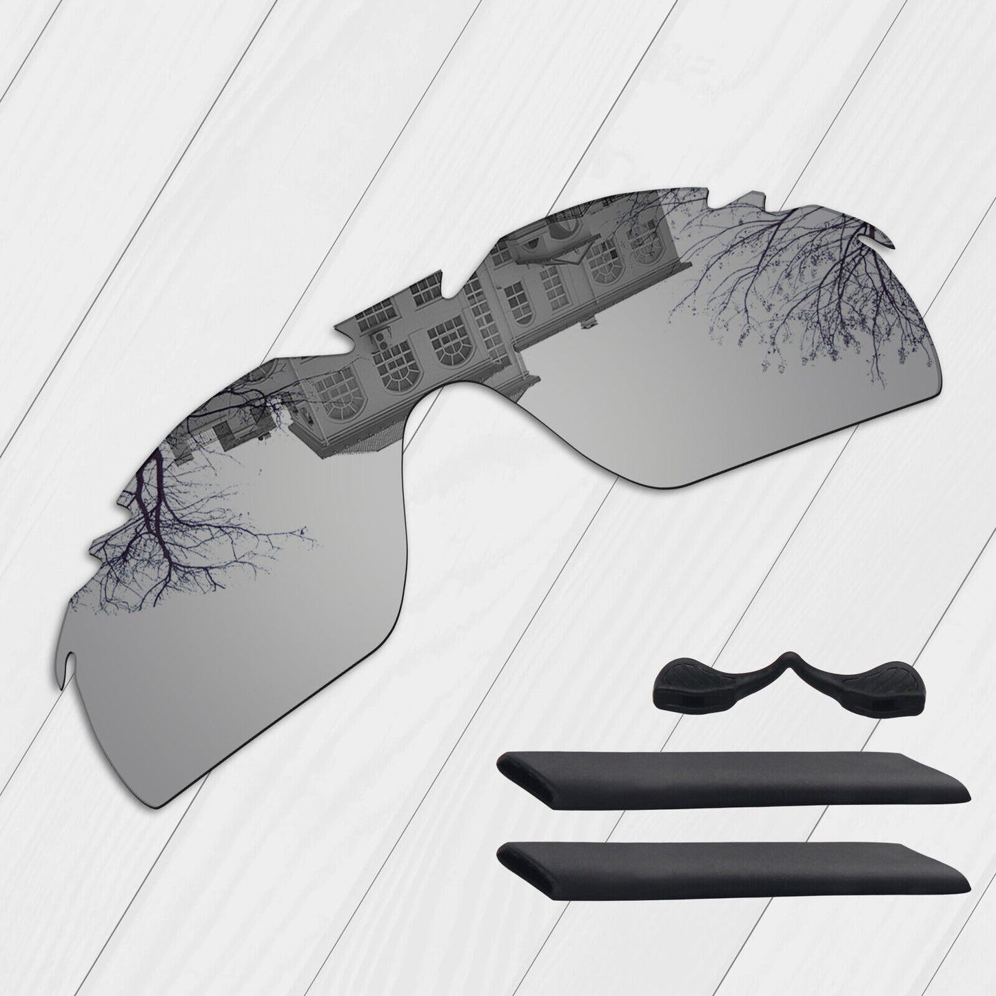 POLARIZED Replacement Lens&Kit For-Oakley Radarlock XL Vented OO9196 Options