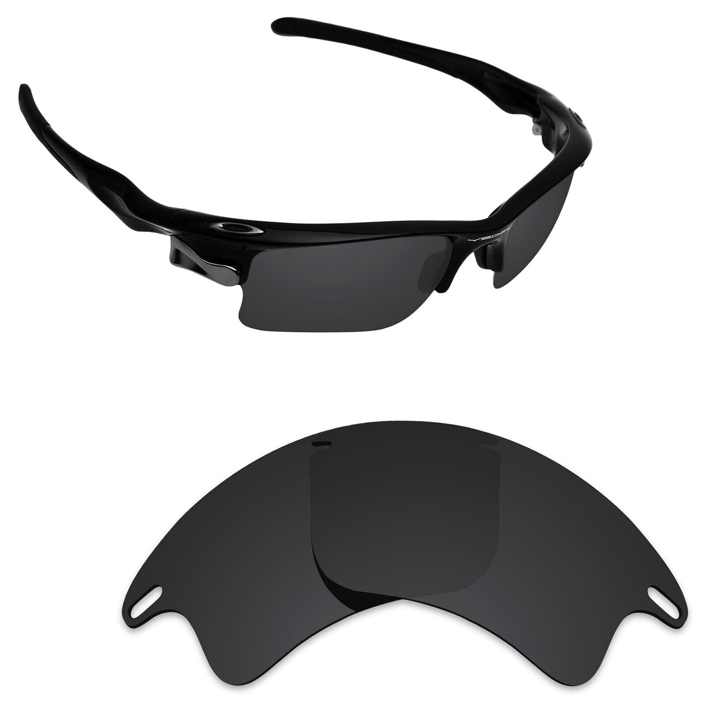 Hawkry Polarized Replacement Lens for-Oakley Fast Jacket XL OO9156 - Options