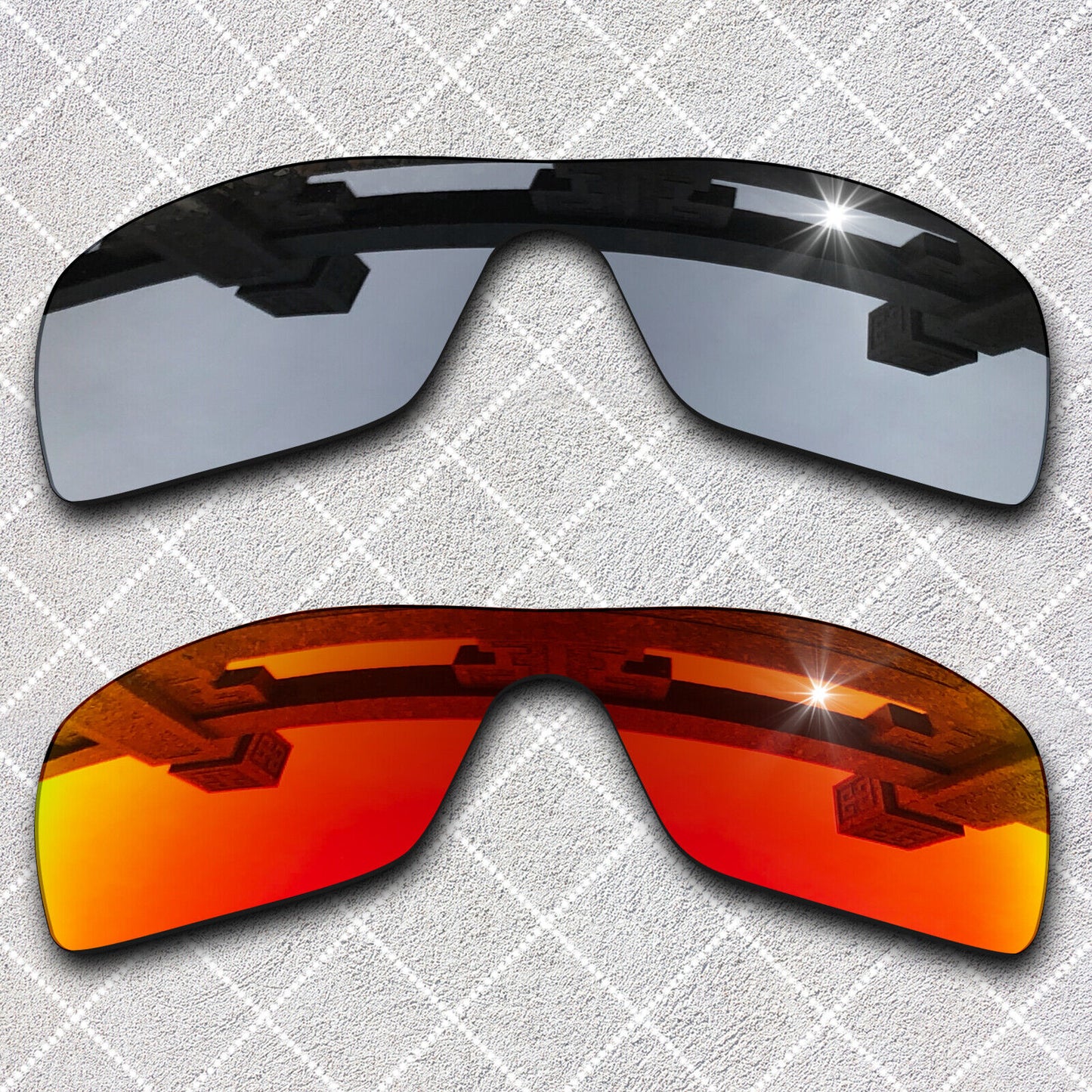 HeyRay Replacement Lenses for Oil Rig Sunglasses Polarized -Opt