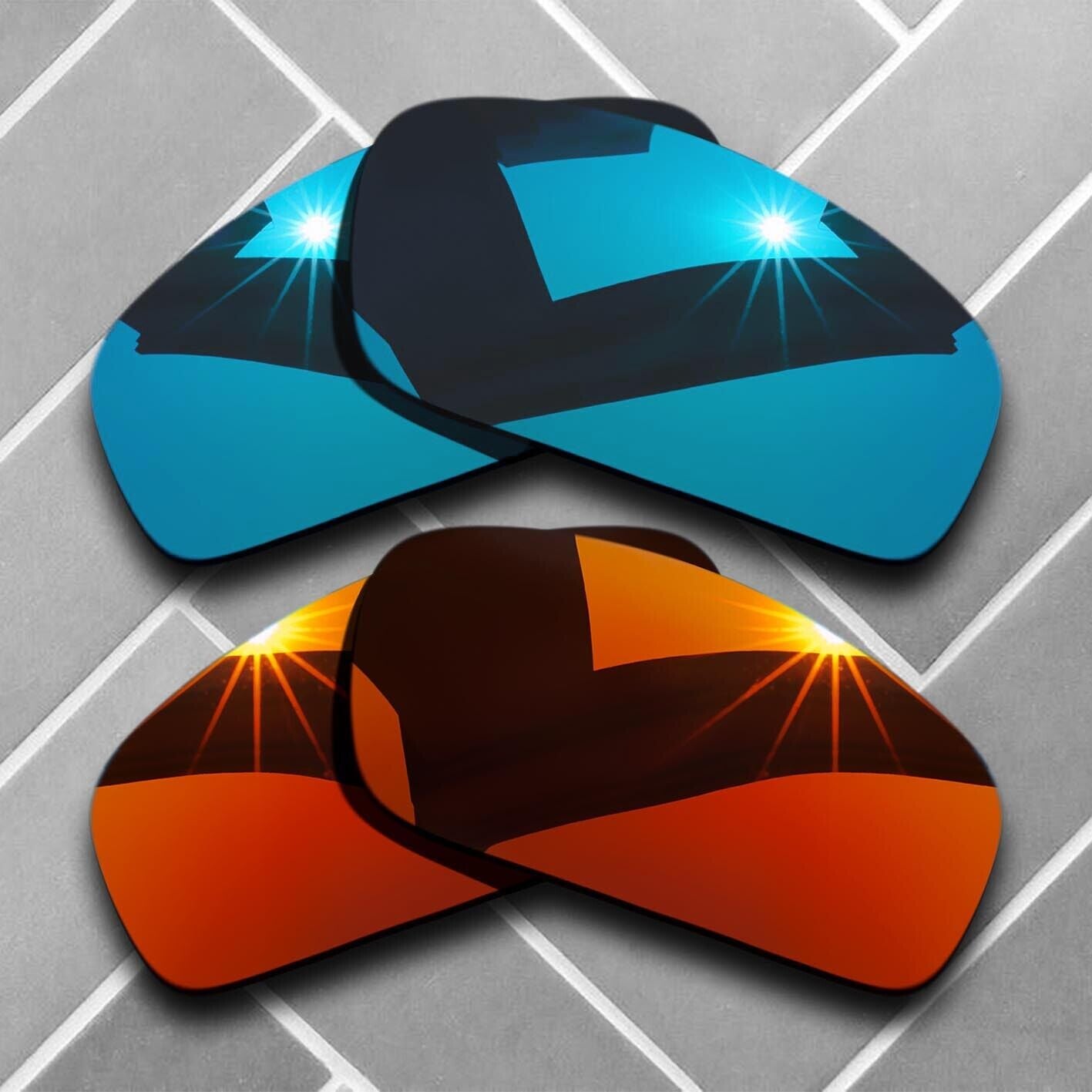 Polarized Anti-Scratch Replacement Lenses for-Oakley Monster Pup Choices US