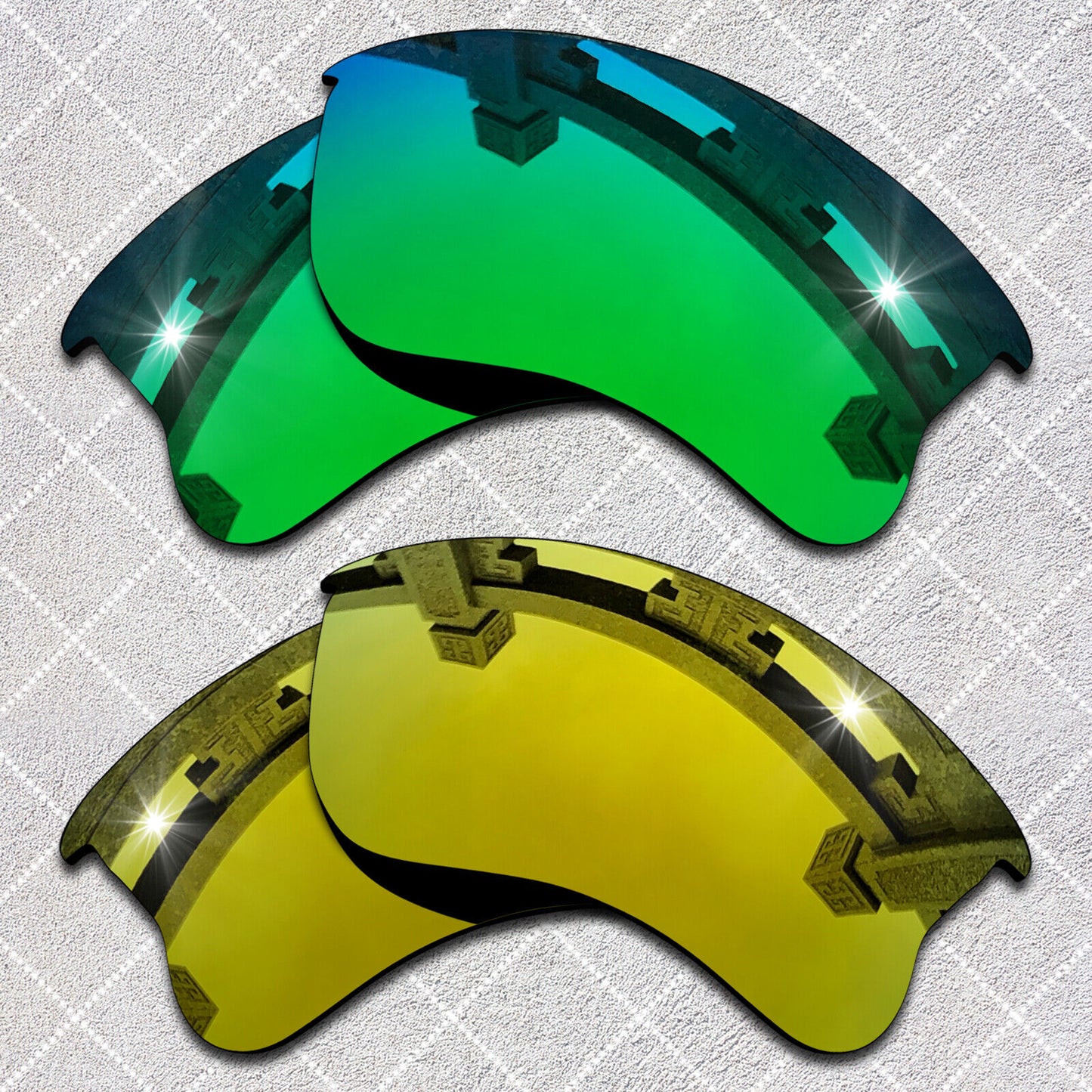 HeyRay Replacement Lenses for Half Jacket 2.0 XL Sunglasses Polarized - Options