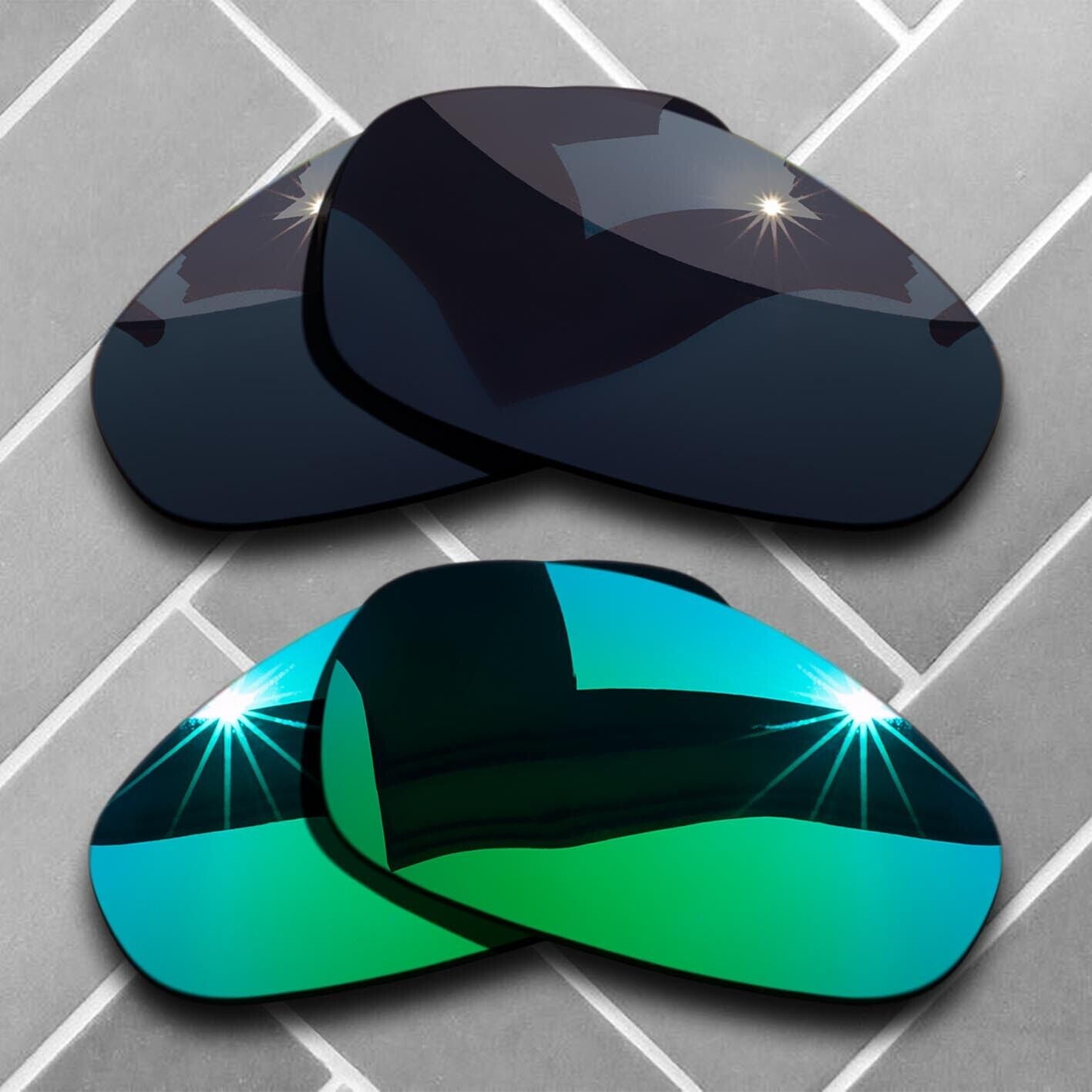 Replacement Rubber Kit Polarized Lenses for-Oakley Juliet Sunglass Choices US