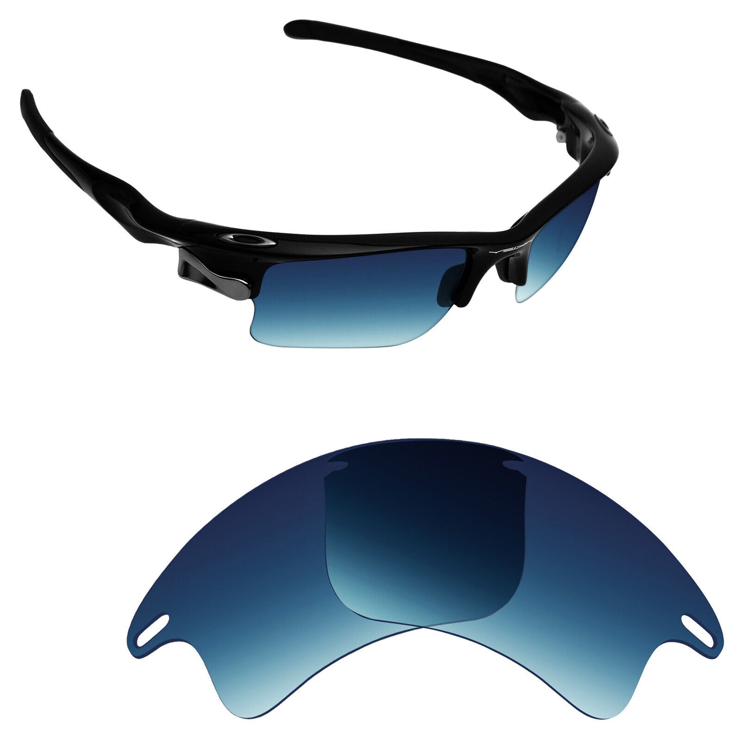 Hawkry Polarized Replacement Lens for-Oakley Fast Jacket XL OO9156 - Multiple