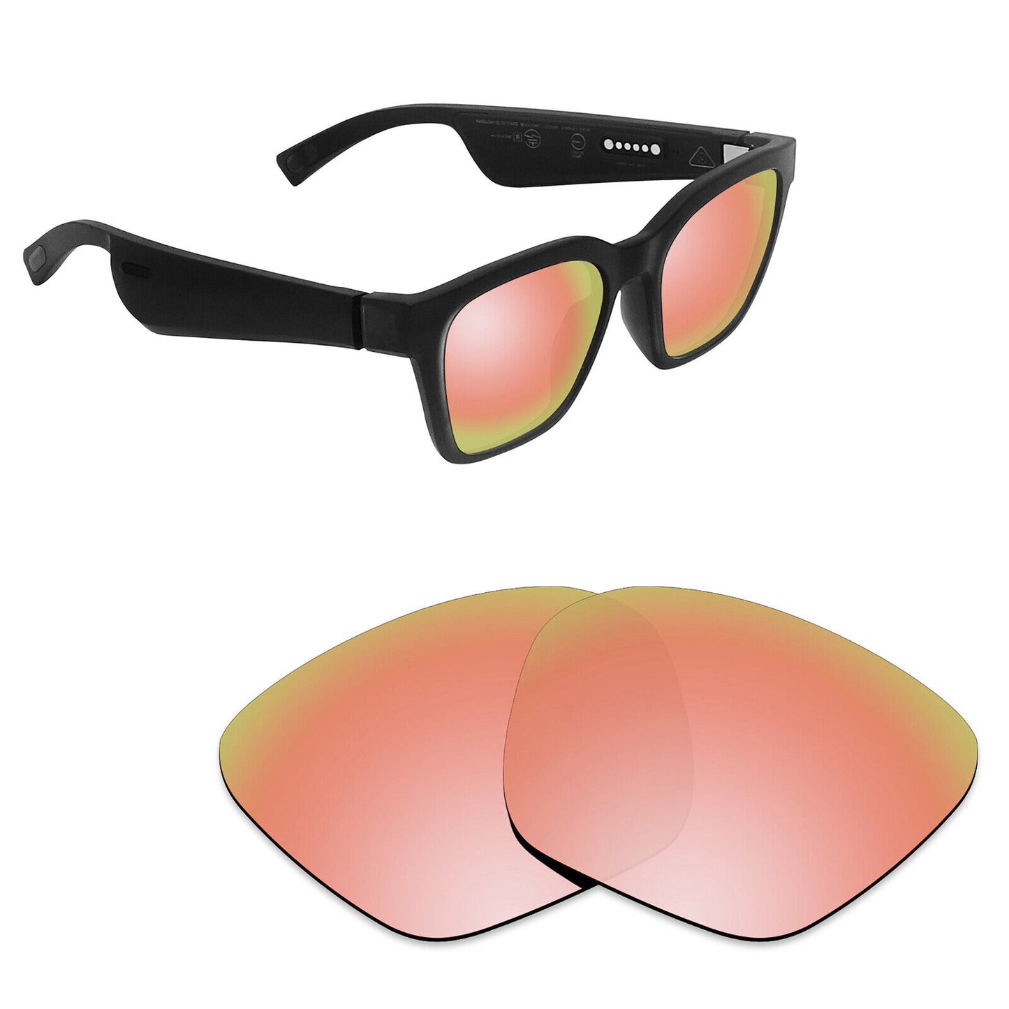 Hawkry Polarized Replacement Lenses for-BOSE Alto S/M Sunglass - Options